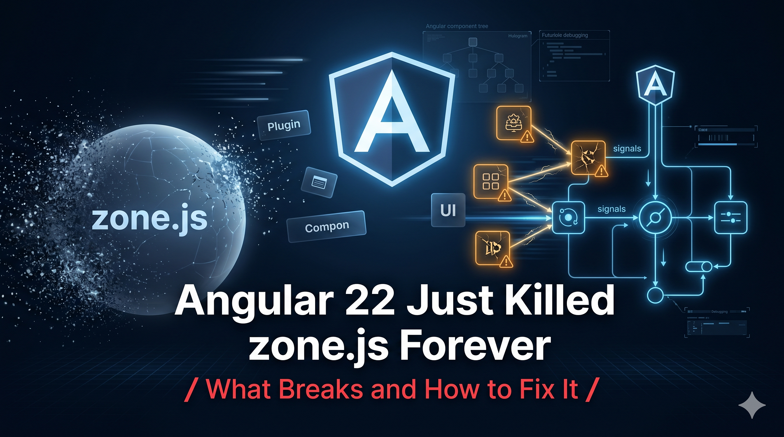 Angular 22 Just Killed zone.js Forever: What Breaks and How to Fix It