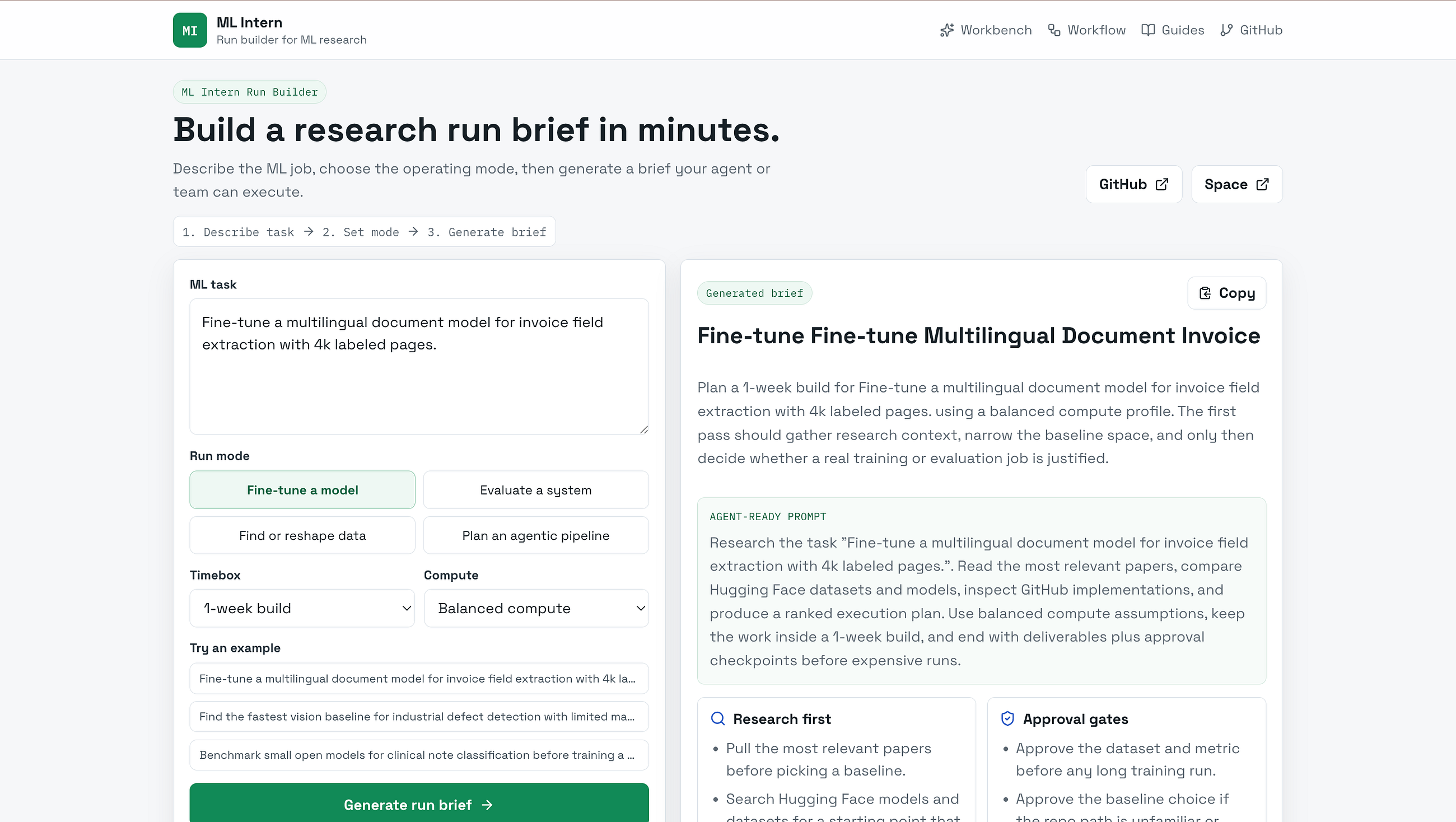 Transforming Machine Learning Tasks into Usable Insights with ML Intern