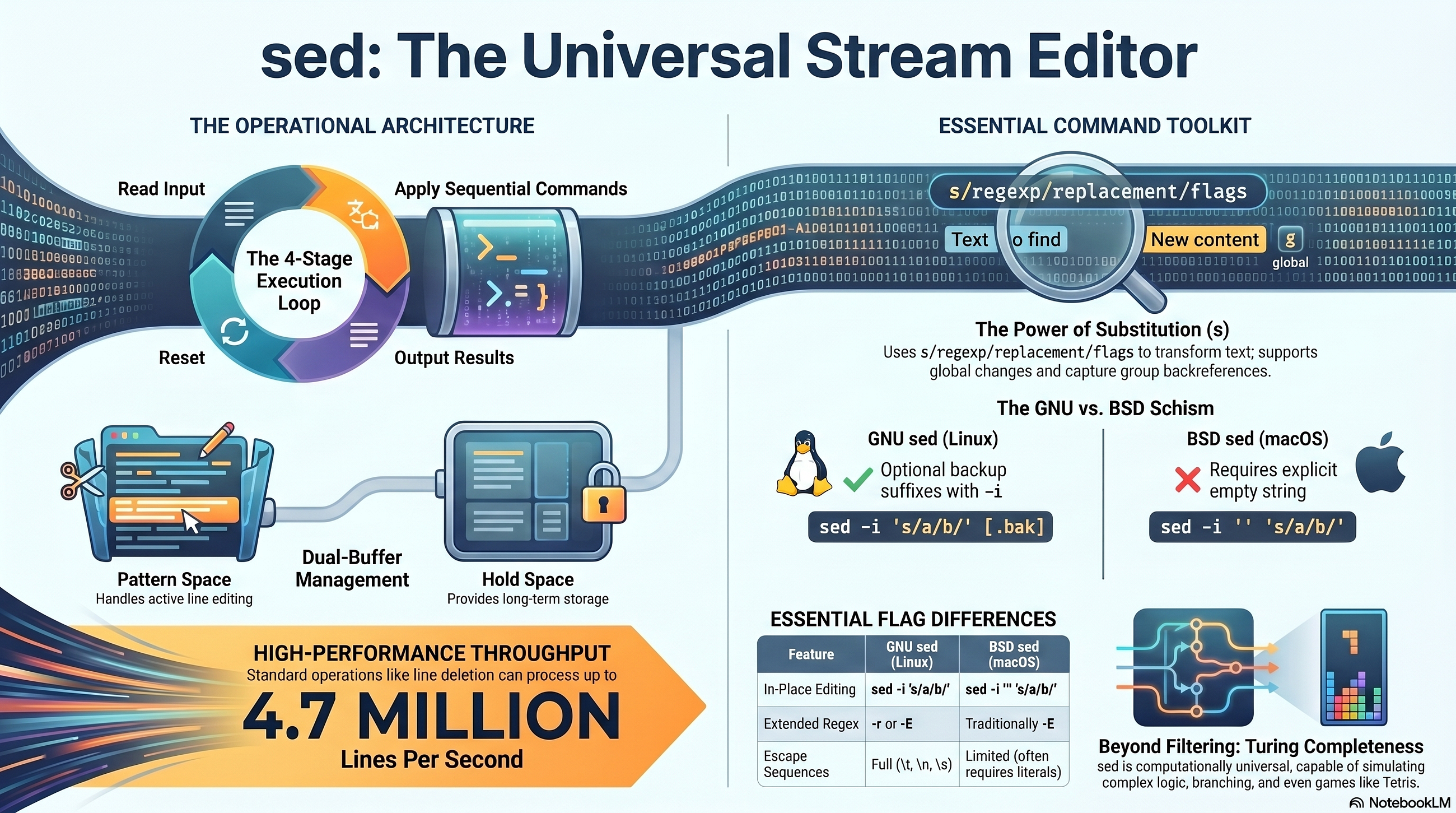 Beyond the One-Liner: 5 Surprising Lessons from the 50-Year History of `sed`