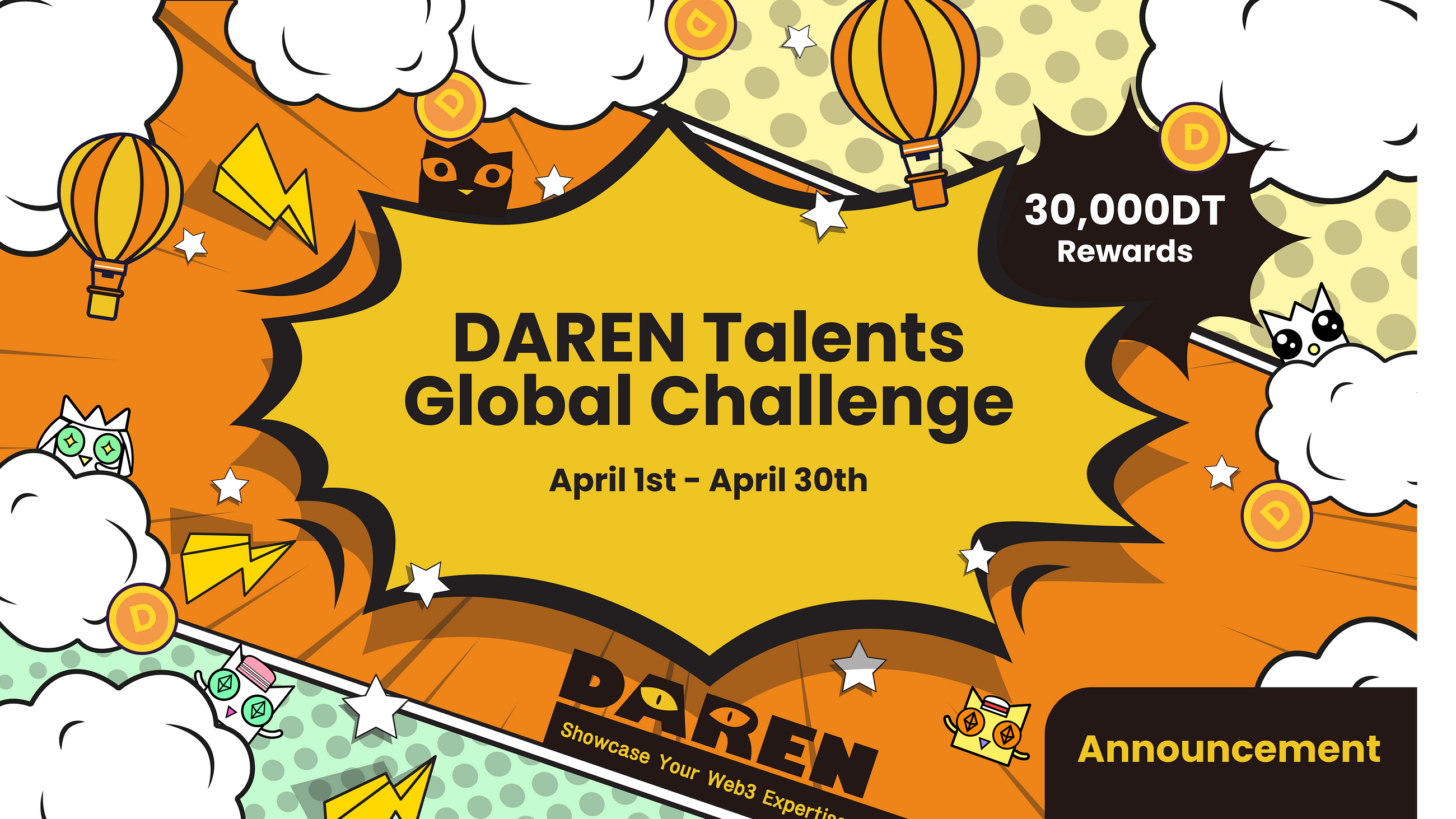 DAREN Talents Global Challenge Season 2 Announcement