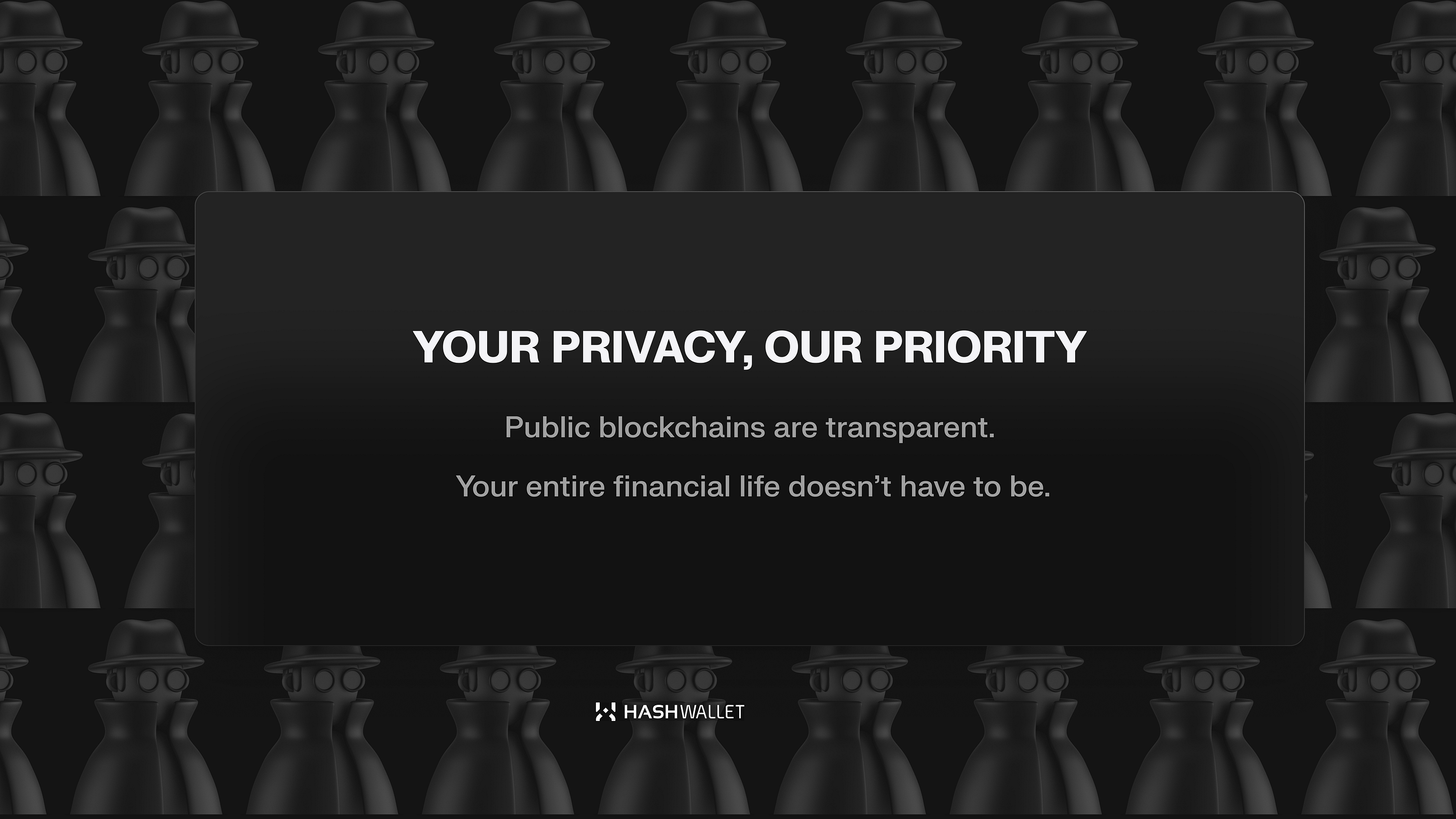 Public blockchains are transparent. Your entire financial life doesn’t have to be.