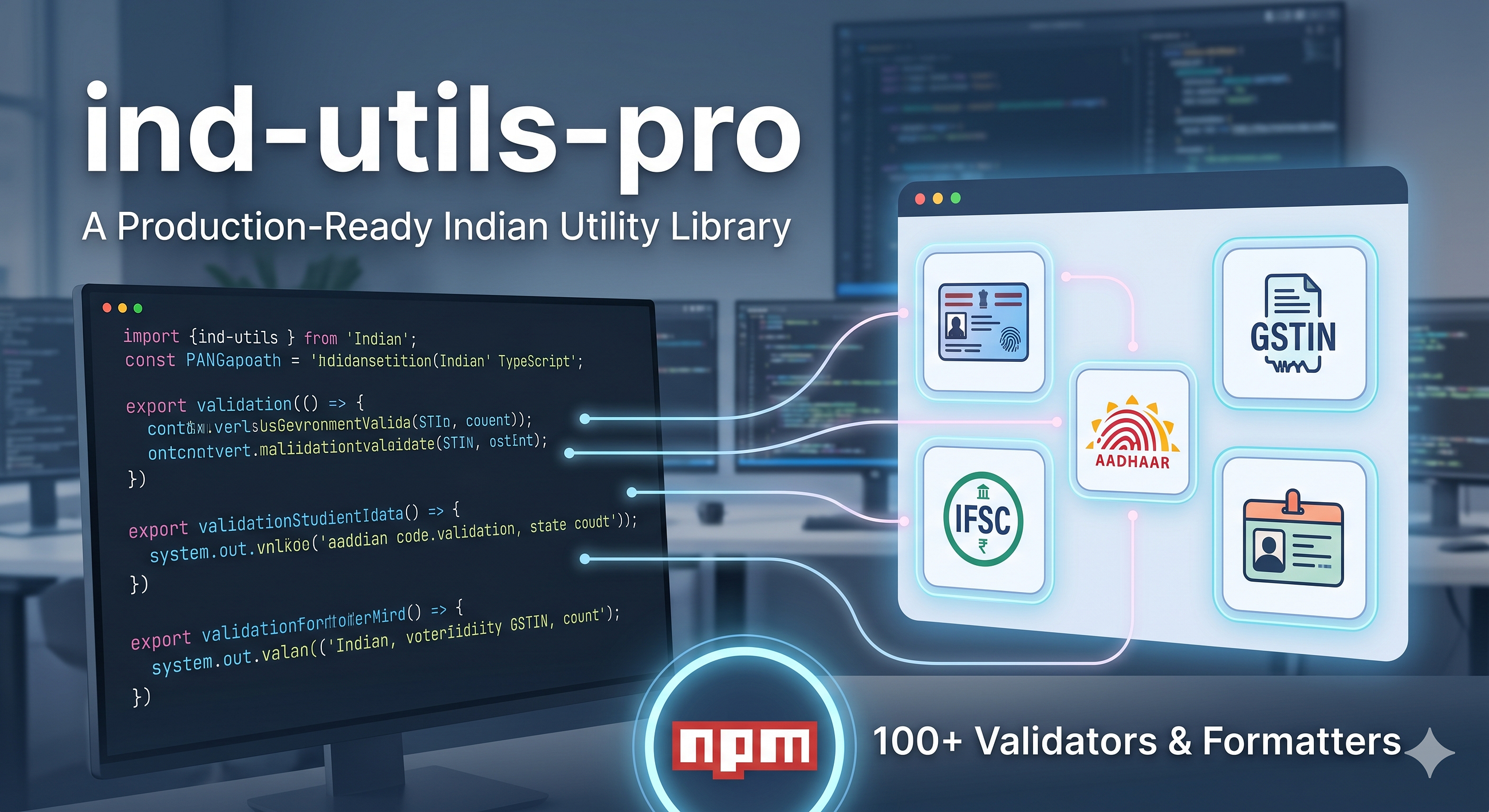 Stop Writing Manual Regex: Use This Comprehensive Indian Utility Library Instead