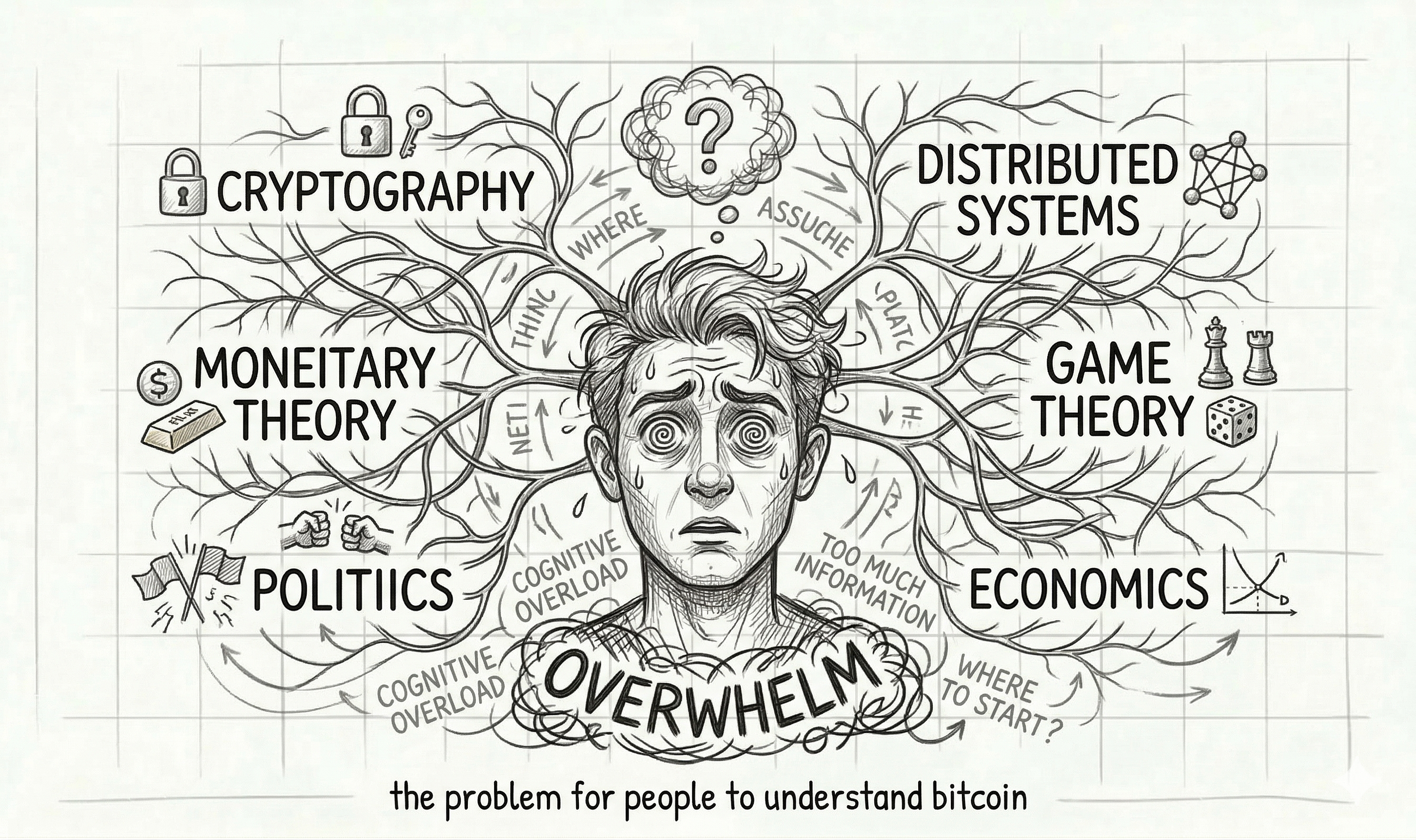 The Barrier to Getting Bitcoin is Overwhelm