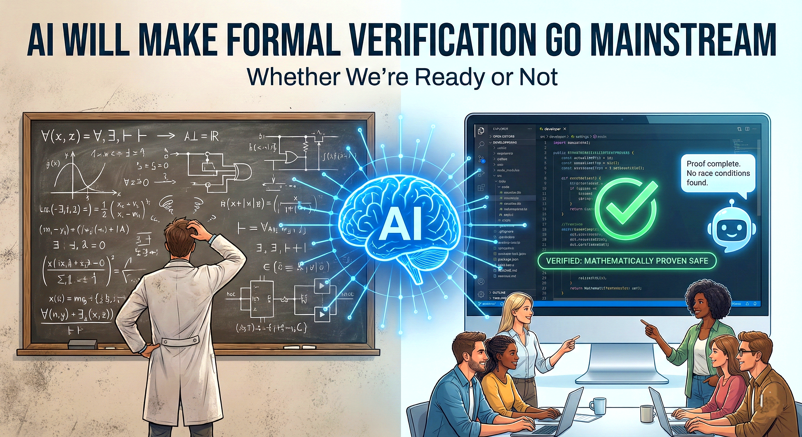 AI Will Make Formal Verification Go Mainstream — Whether We’re Ready or Not