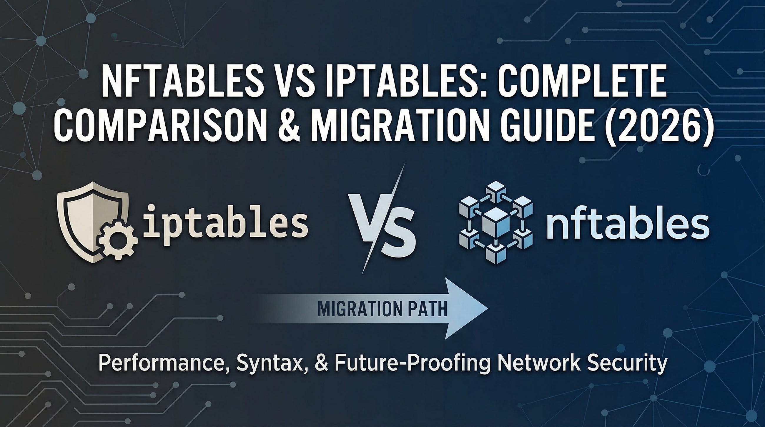 nftables vs iptables: Complete Linux Firewall Comparison & Migration Guide (2026)