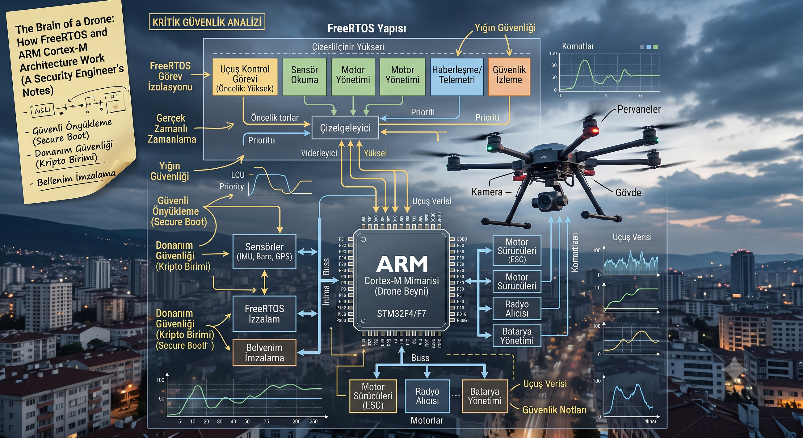 Drone’ların Beyni Nasıl Çalışır: FreeRTOS ve ARM Cortex-M Mimarisi Üzerine Bir Güvenlik…
