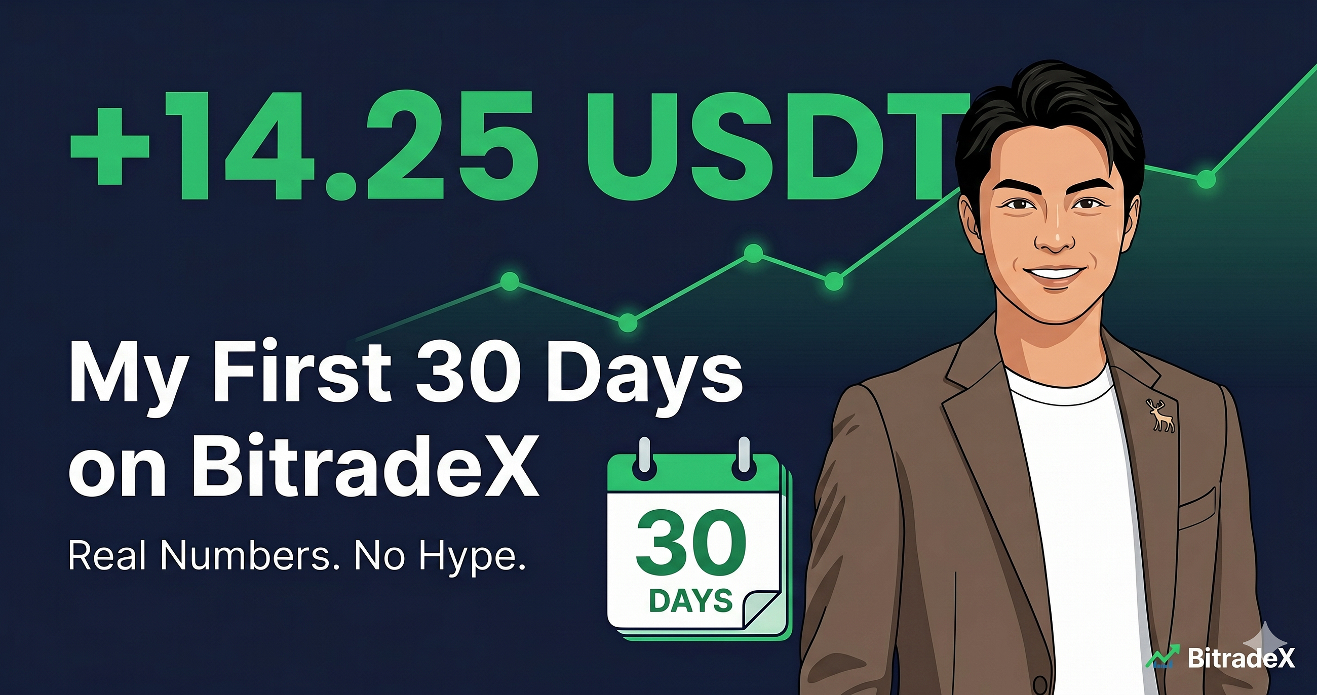 My First 30 Days Using BitradeX: Real Numbers, No Hype