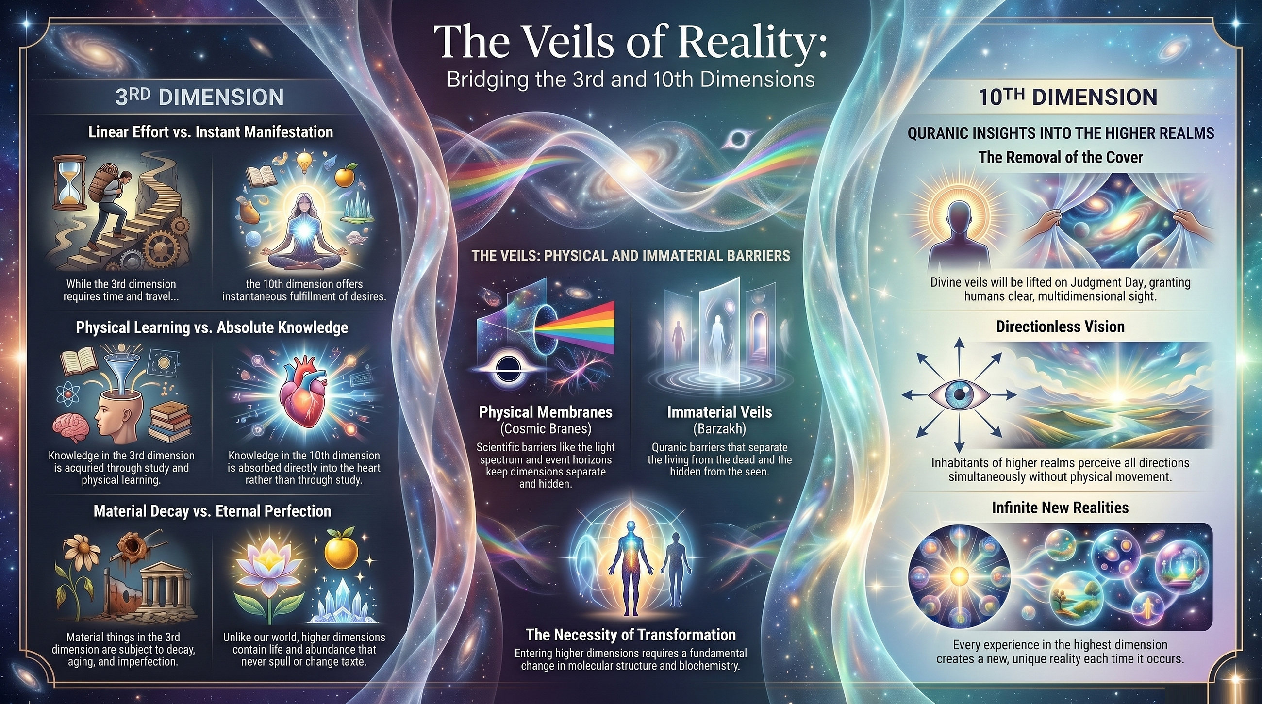 Beyond Space and Time: Exploring the Tenth Dimension Through Science P