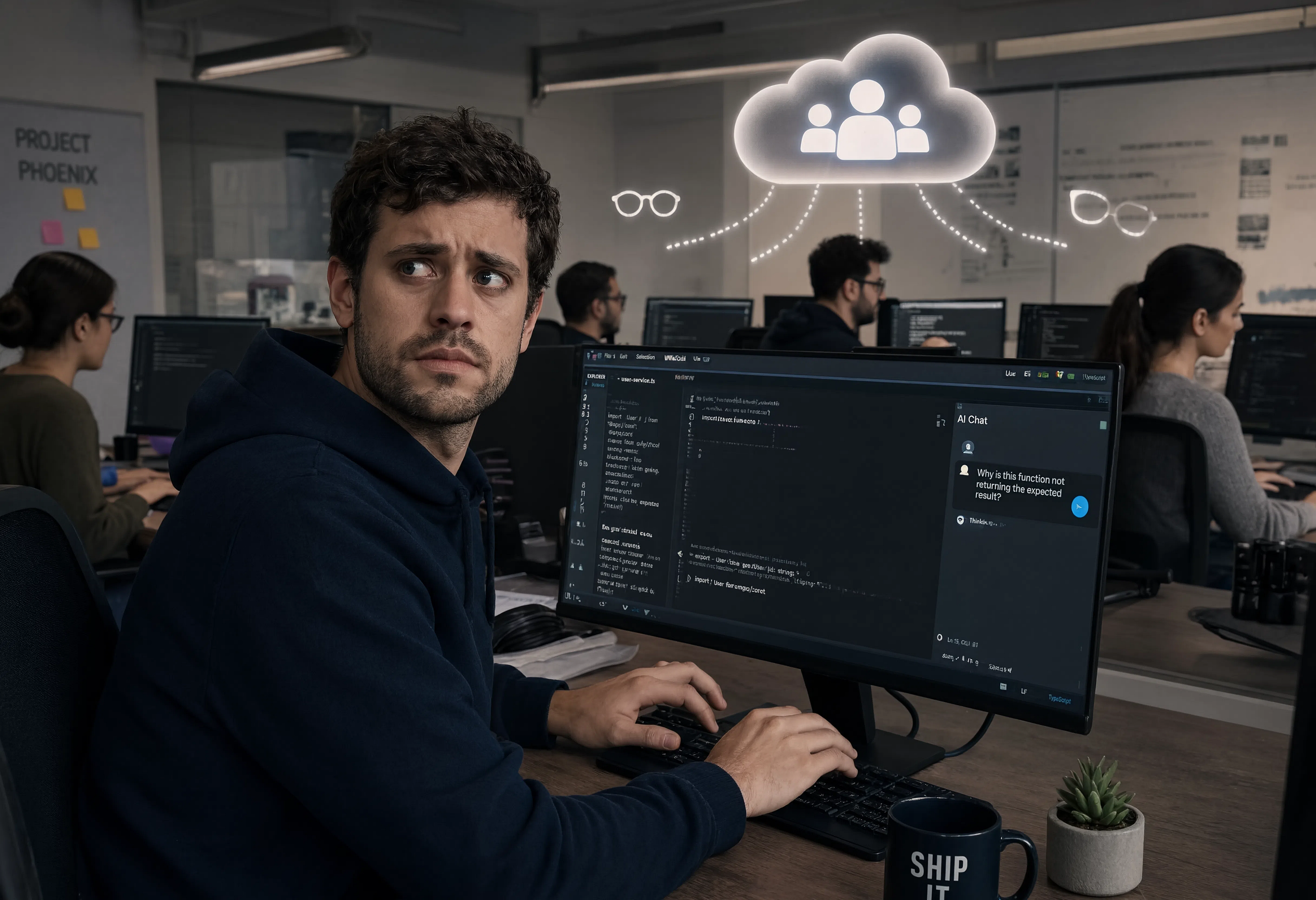 Shared AI Memory Needs Private Space