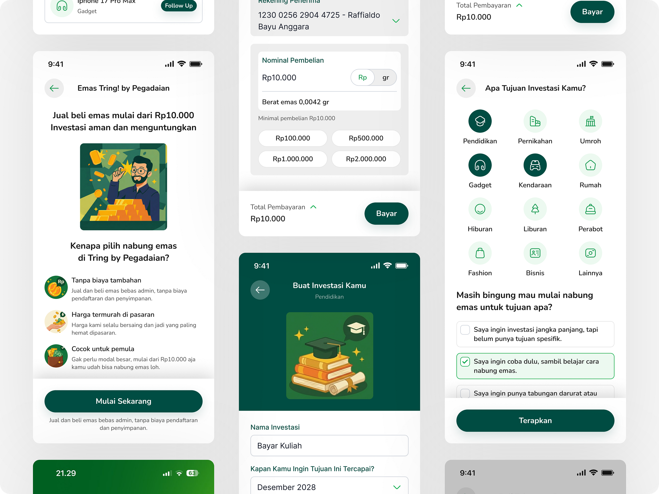 UX Case Study : Tring! by Pegadaian
Mobile App