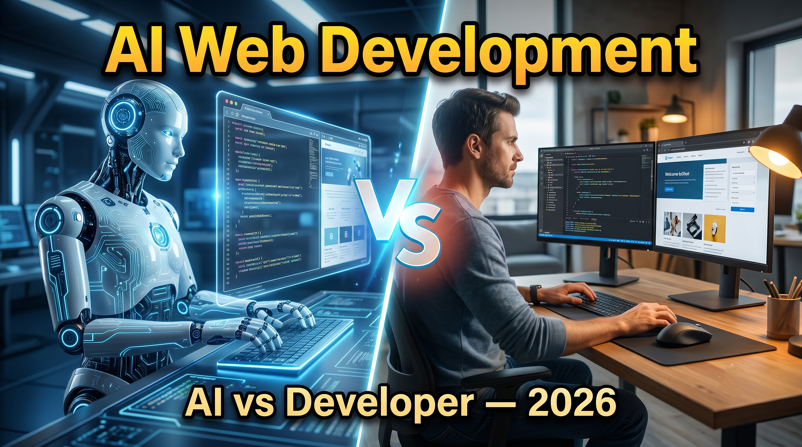 Can AI Build Better Websites Than Developers?