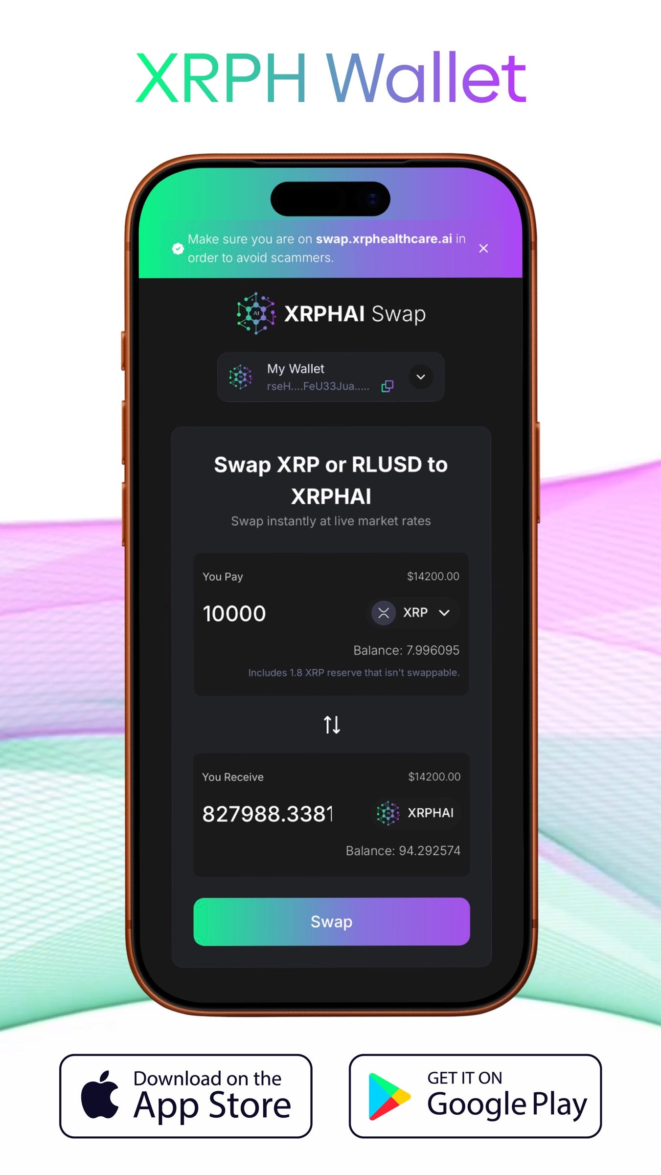 XRP Healthcare Unlocks Seamless XRP to XRPHAI Access Through the XRPH Wallet