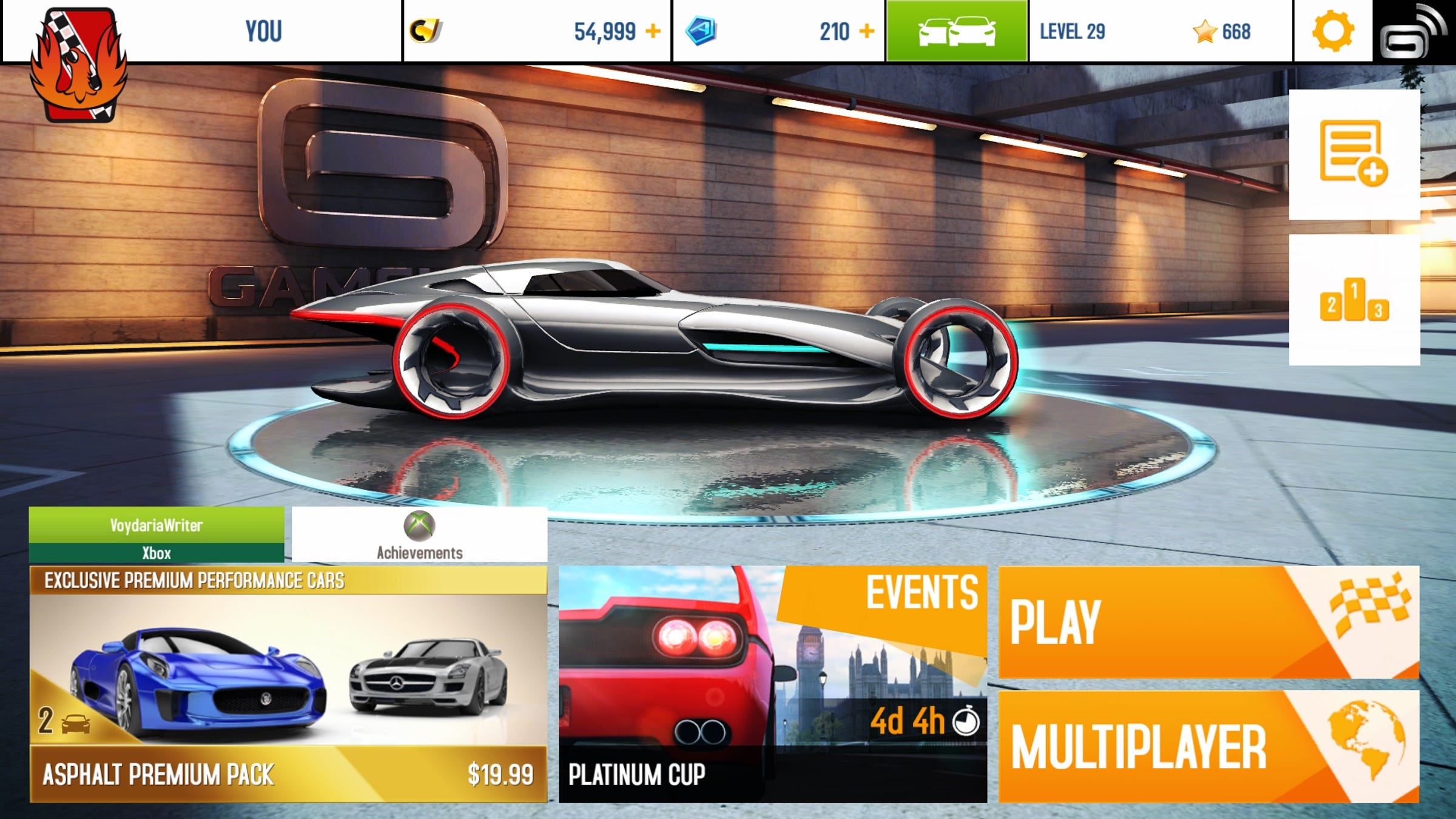 Asphalt 8 авто