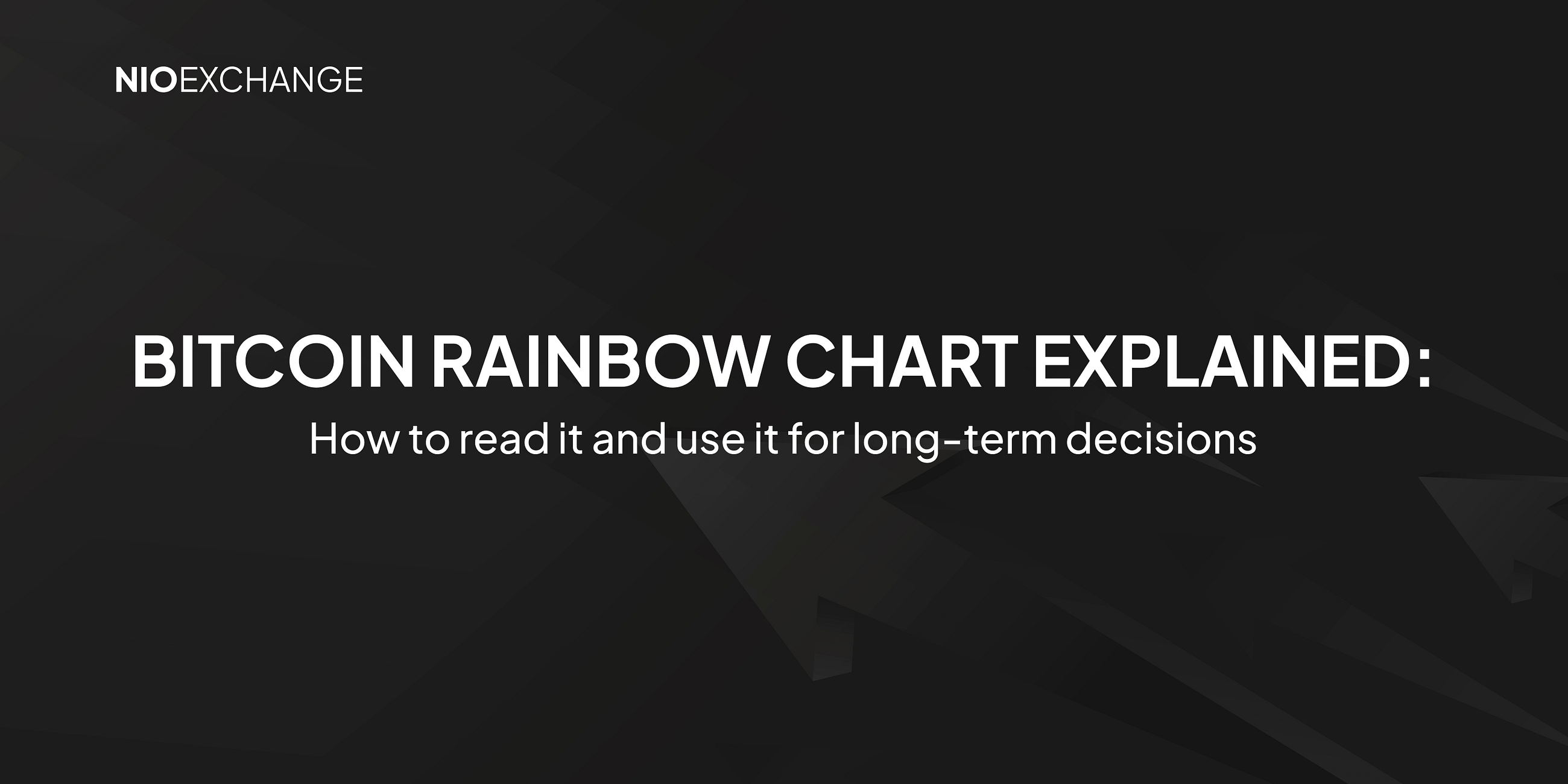 Bitcoin rainbow chart explained: How to read it and use it for long-term decisions