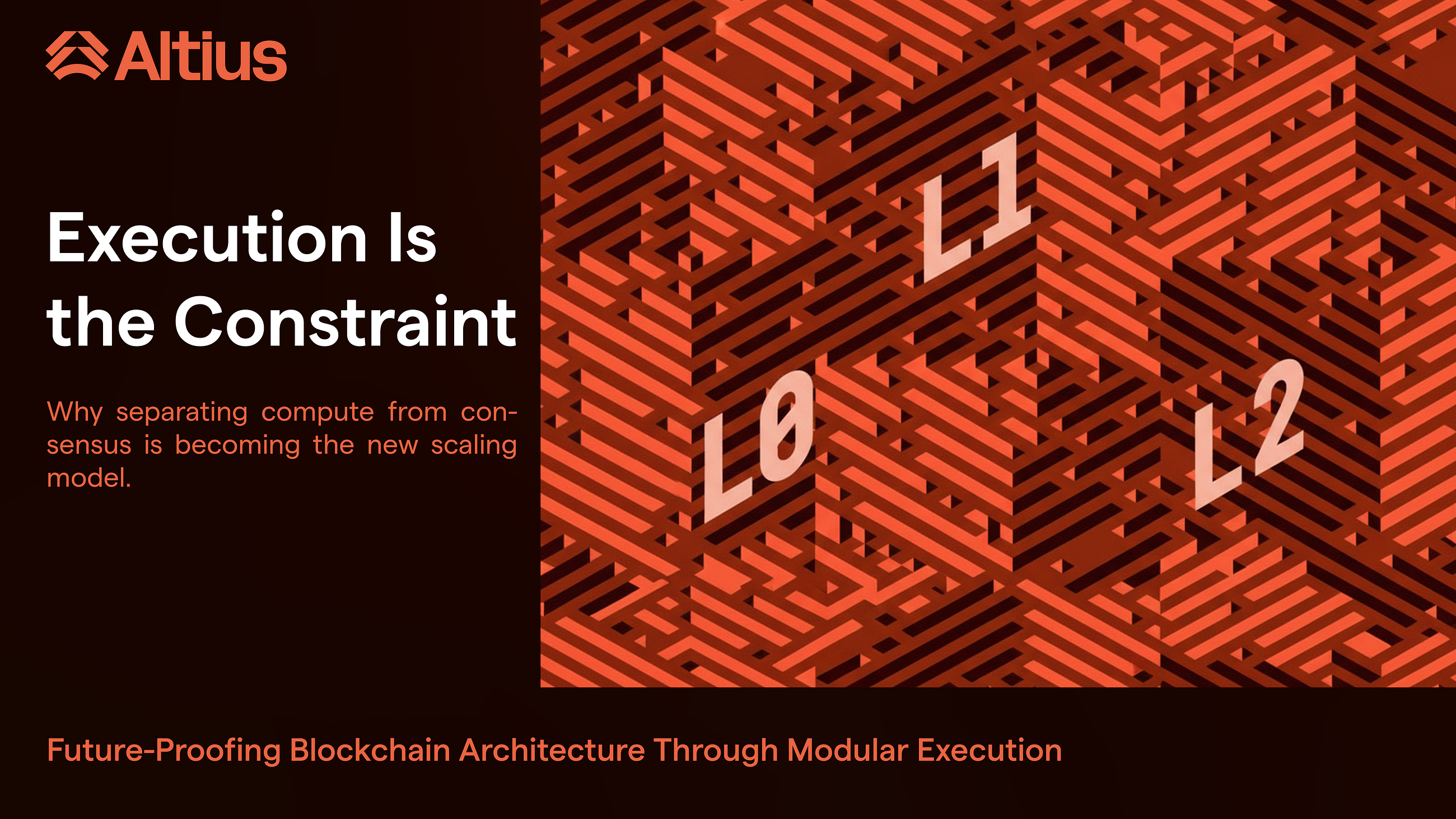 Why the next phase of blockchain architecture is modular