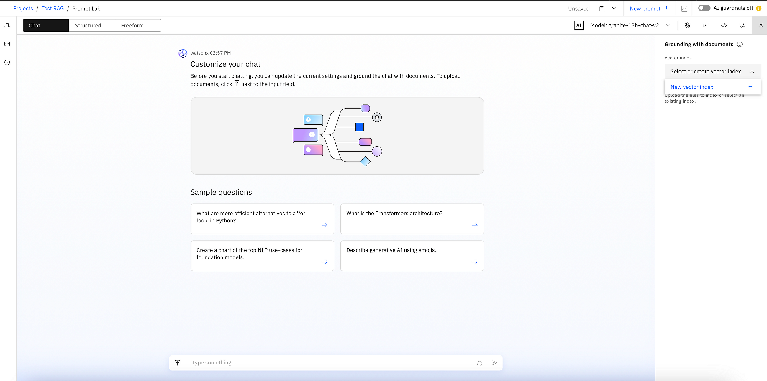 Retrieval-Augmented Generation (RAG) with IBM watsonx.ai — No Code, Low Code, and Coding Methods