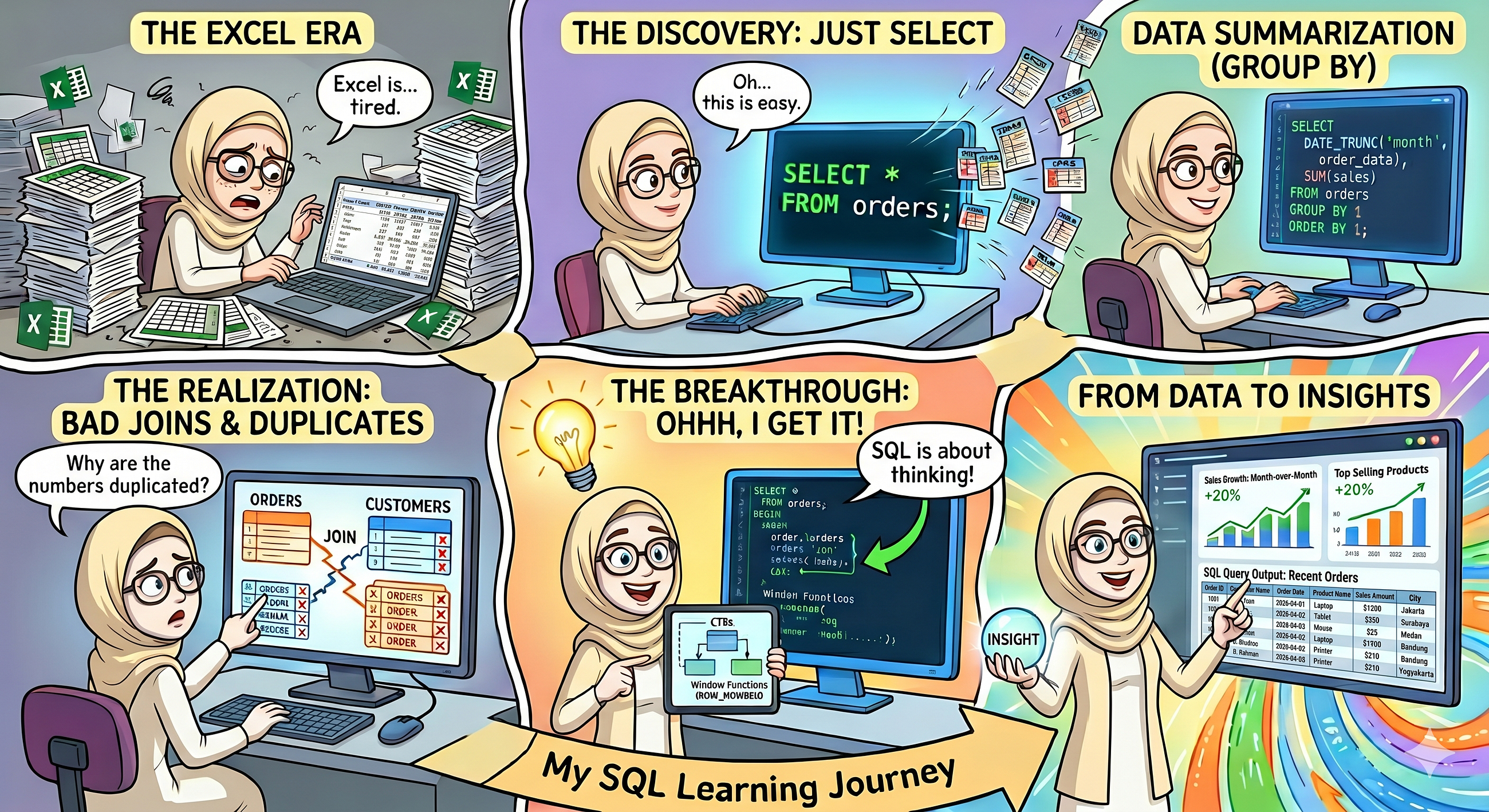 SQL Is More Than Just Queries: How to Think Like a Data Analyst