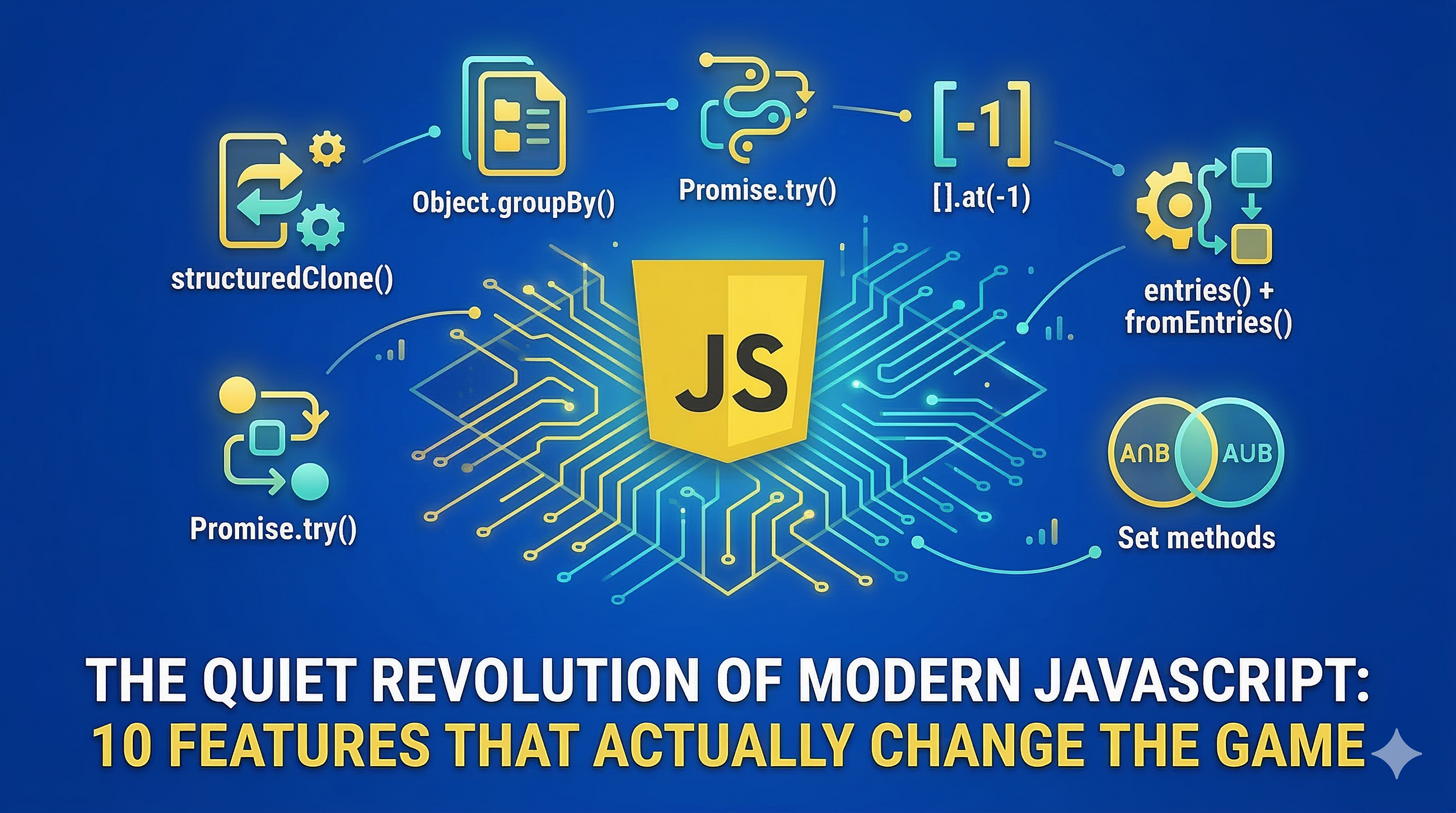 The “Quiet Revolution” of Modern JavaScript: 10 Features That Actually Change the Game