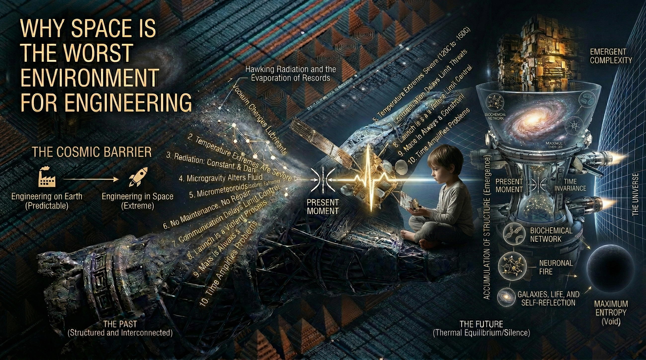 Why Space Is the Worst Environment for Engineering Why Space Is the Worst Environment for Engineering