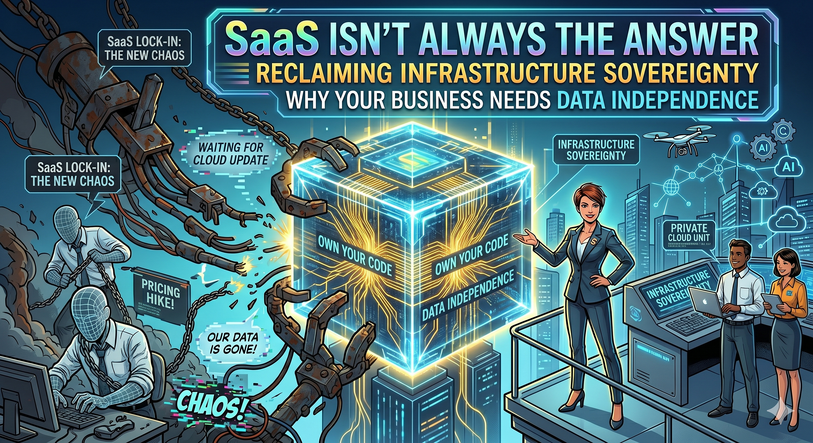 SaaS Isn’t Always the Answer: Reclaiming Infrastructure Sovereignty