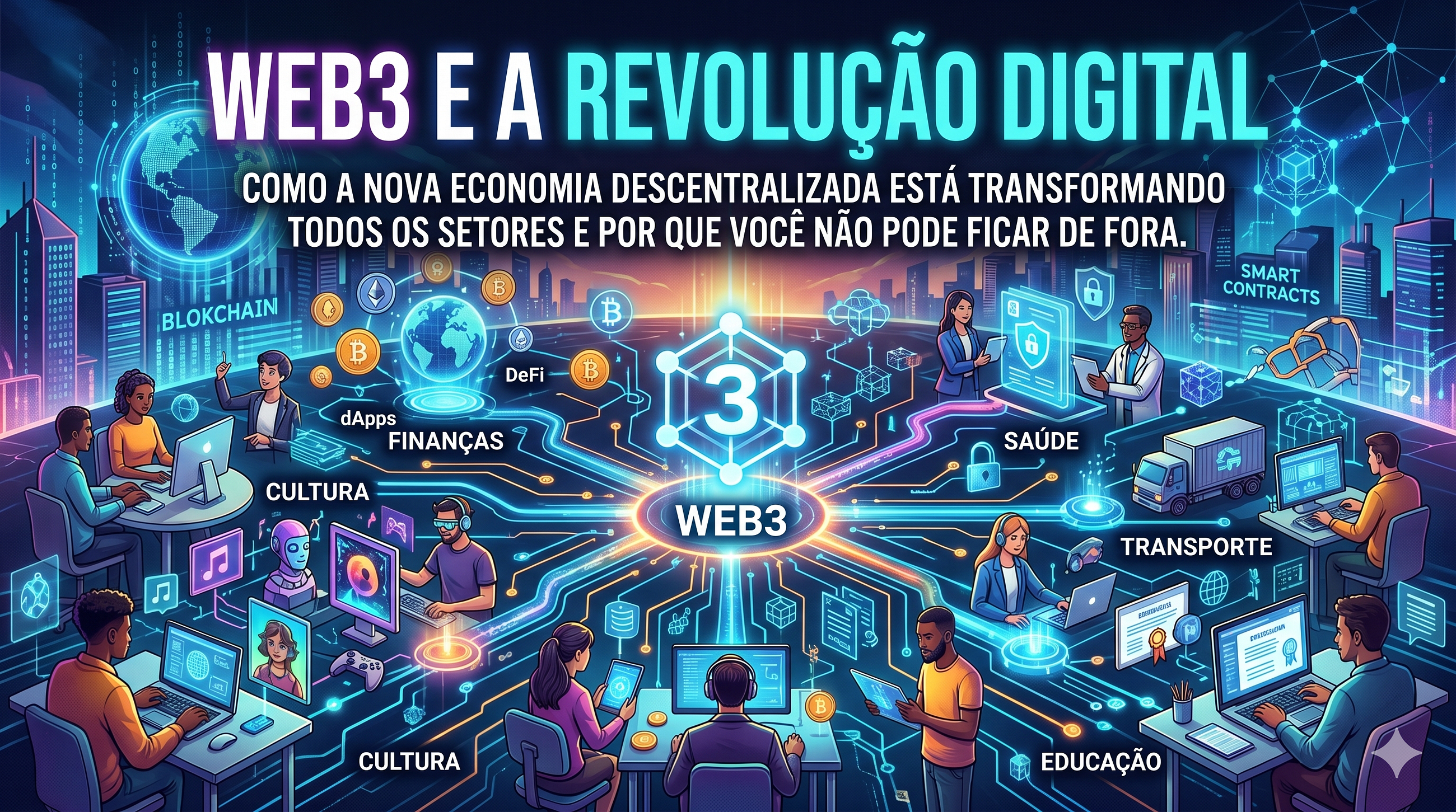 Web3 e a Revolução Digital: Como a Nova Economia Descentralizada Está Transformando Todos os…
