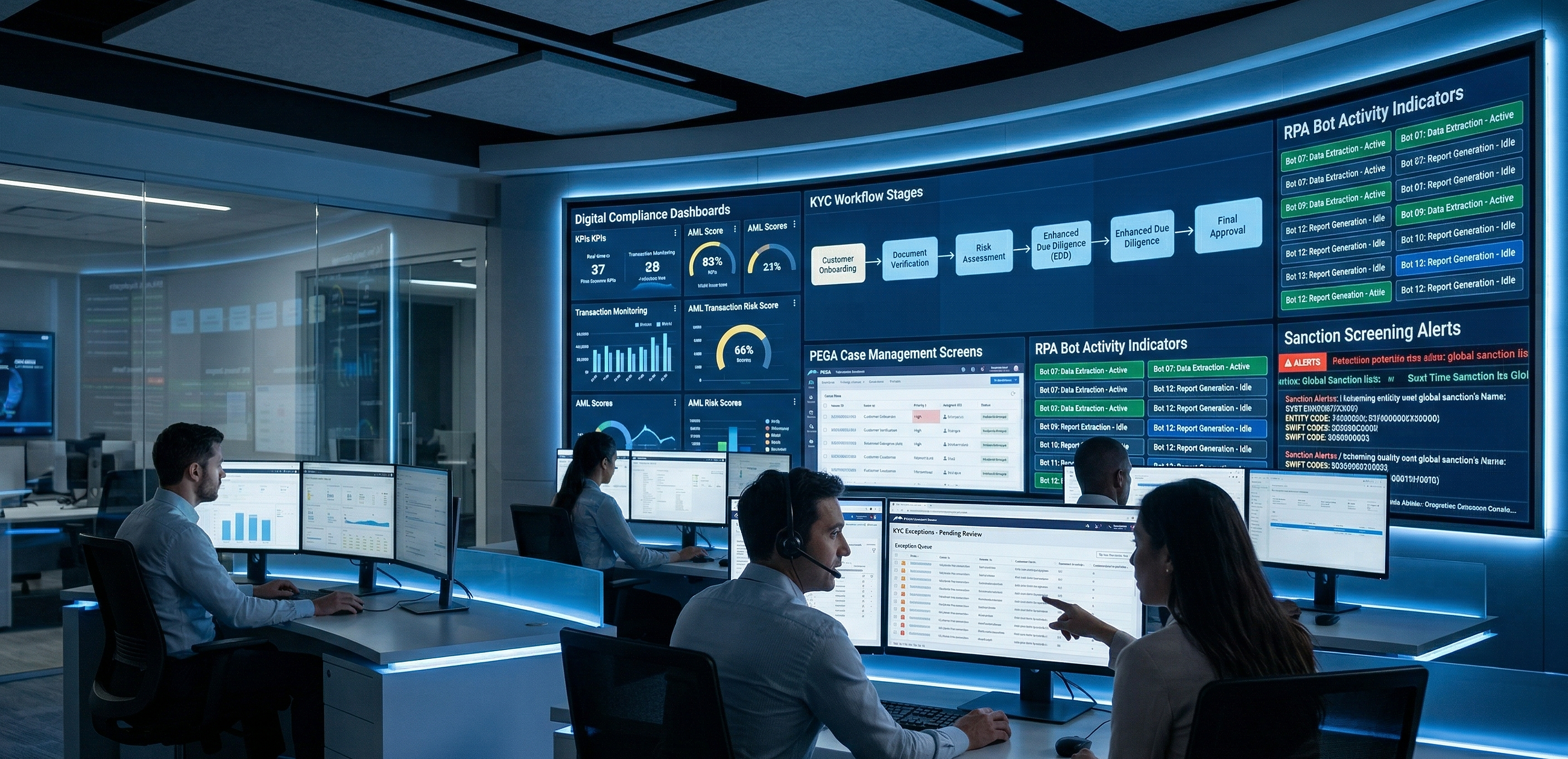 Optimizing KYC with PEGA + RPA: A Technical Framework for Modern Banking