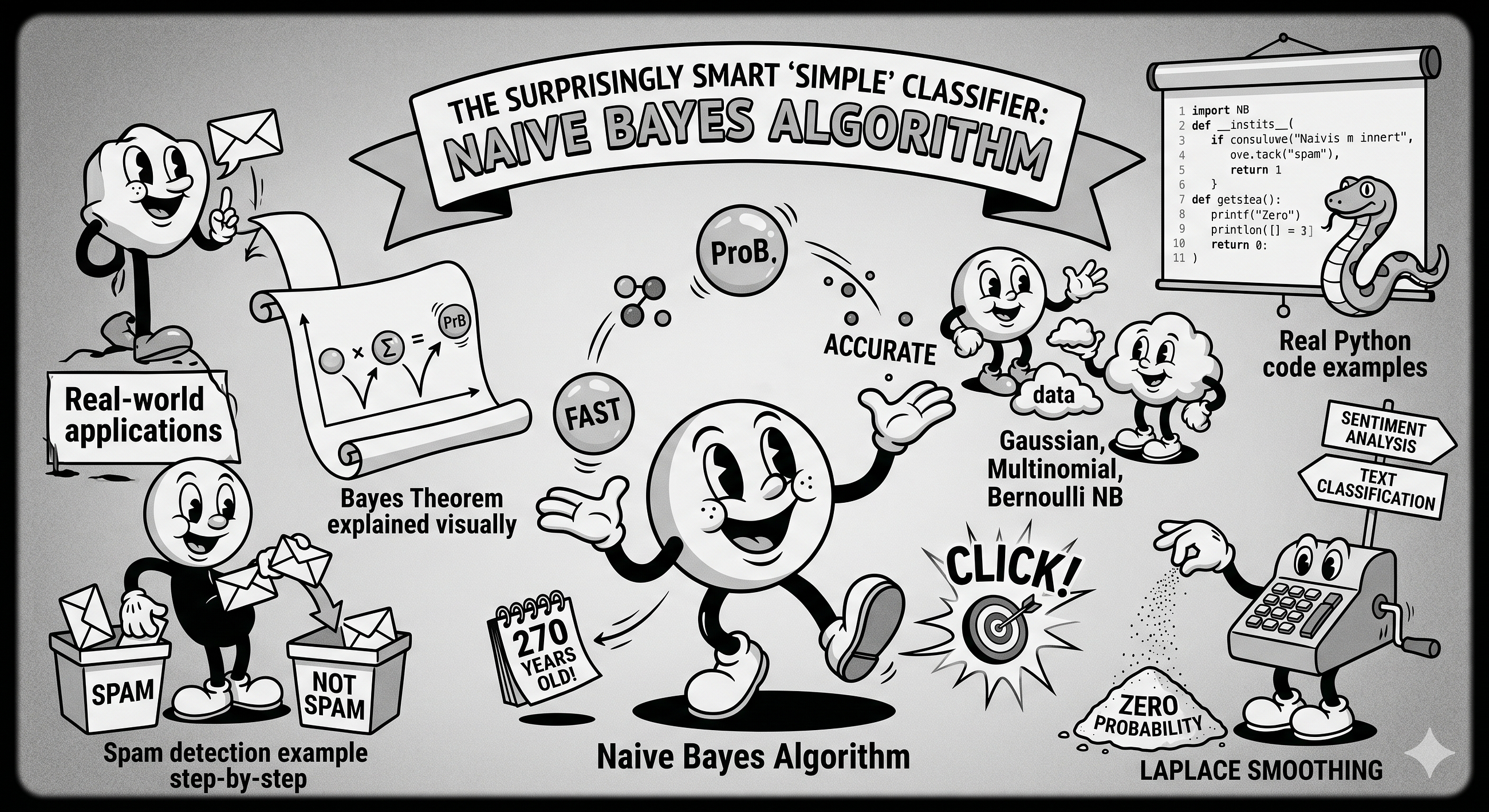 Naive Bayes Algorithm: The Surprisingly Smart “Simple” Classifier