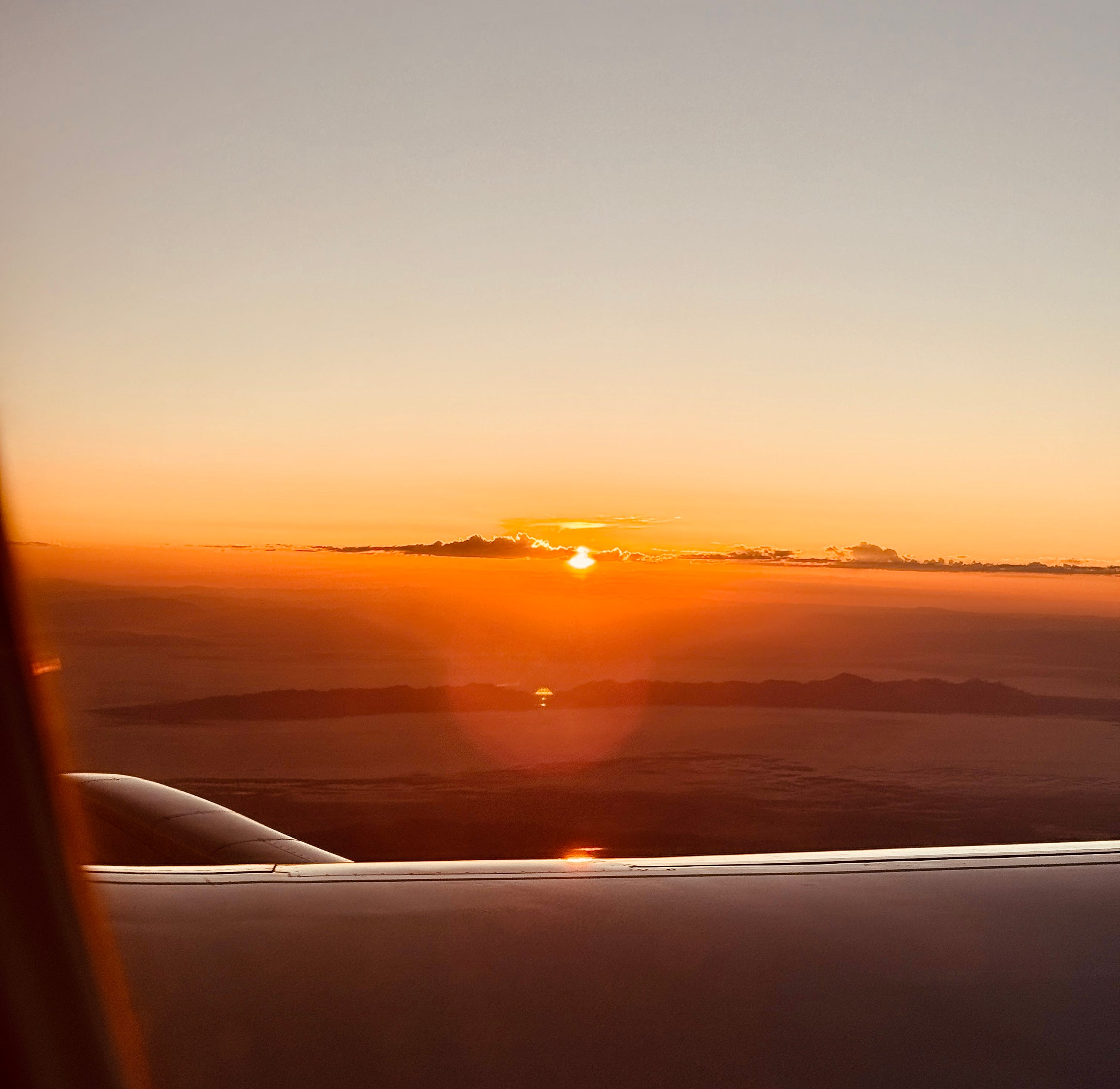 Flying…