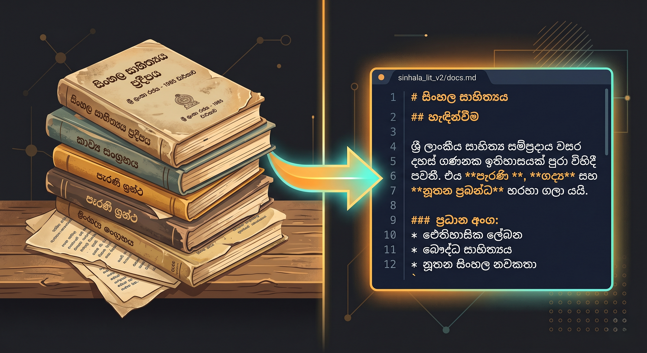 How I Turned Thousands of Sinhala PDF Pages into Clean AI-Ready Text