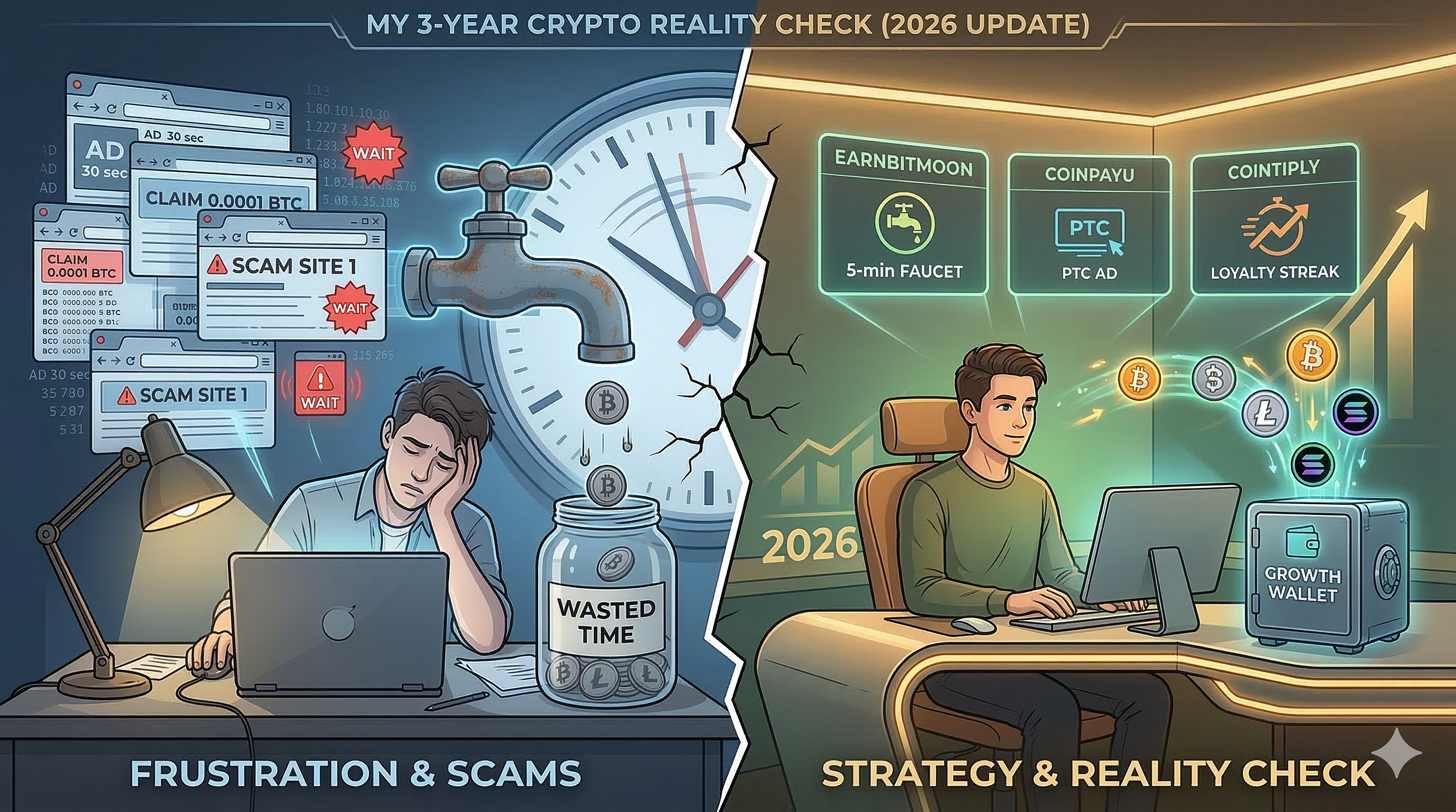 Stop Wasting Time on Crypto Faucets: My 3-Year Reality Check (2026 Update)