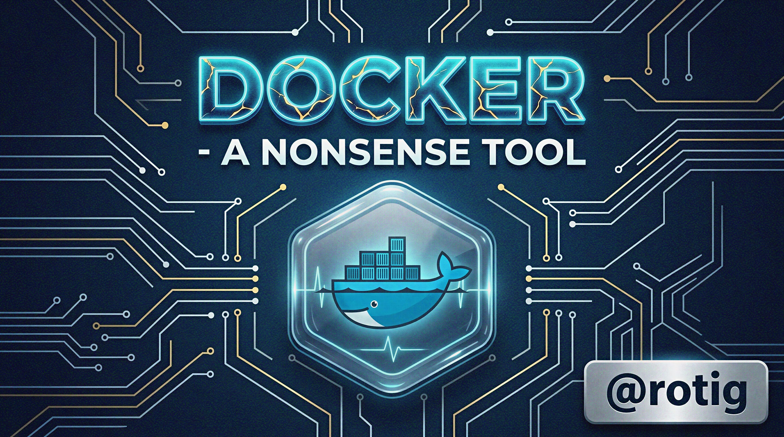 Docker — A Nonsense Guide