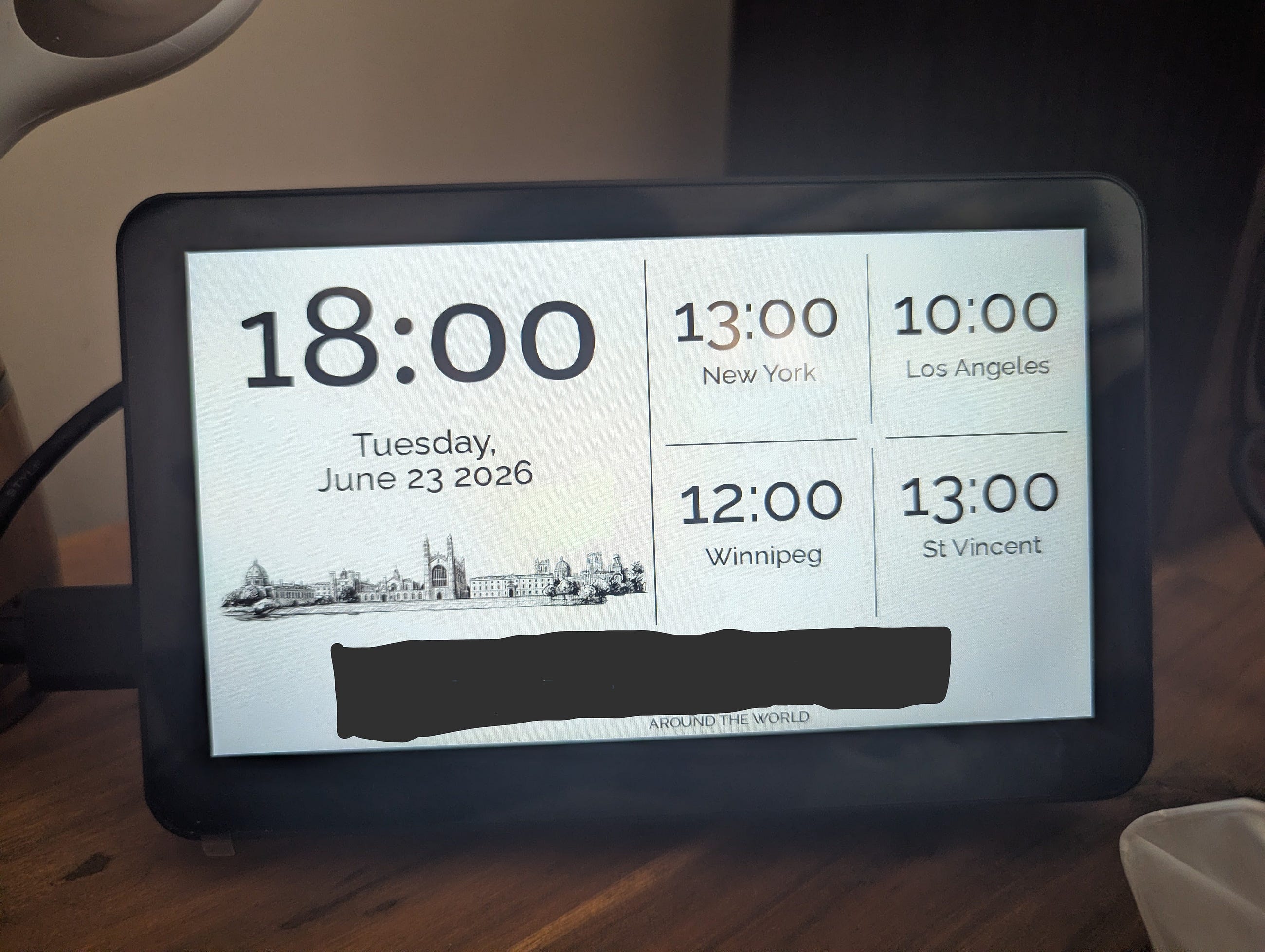 World Clock: The Birthday Gift that Keeps On Giving