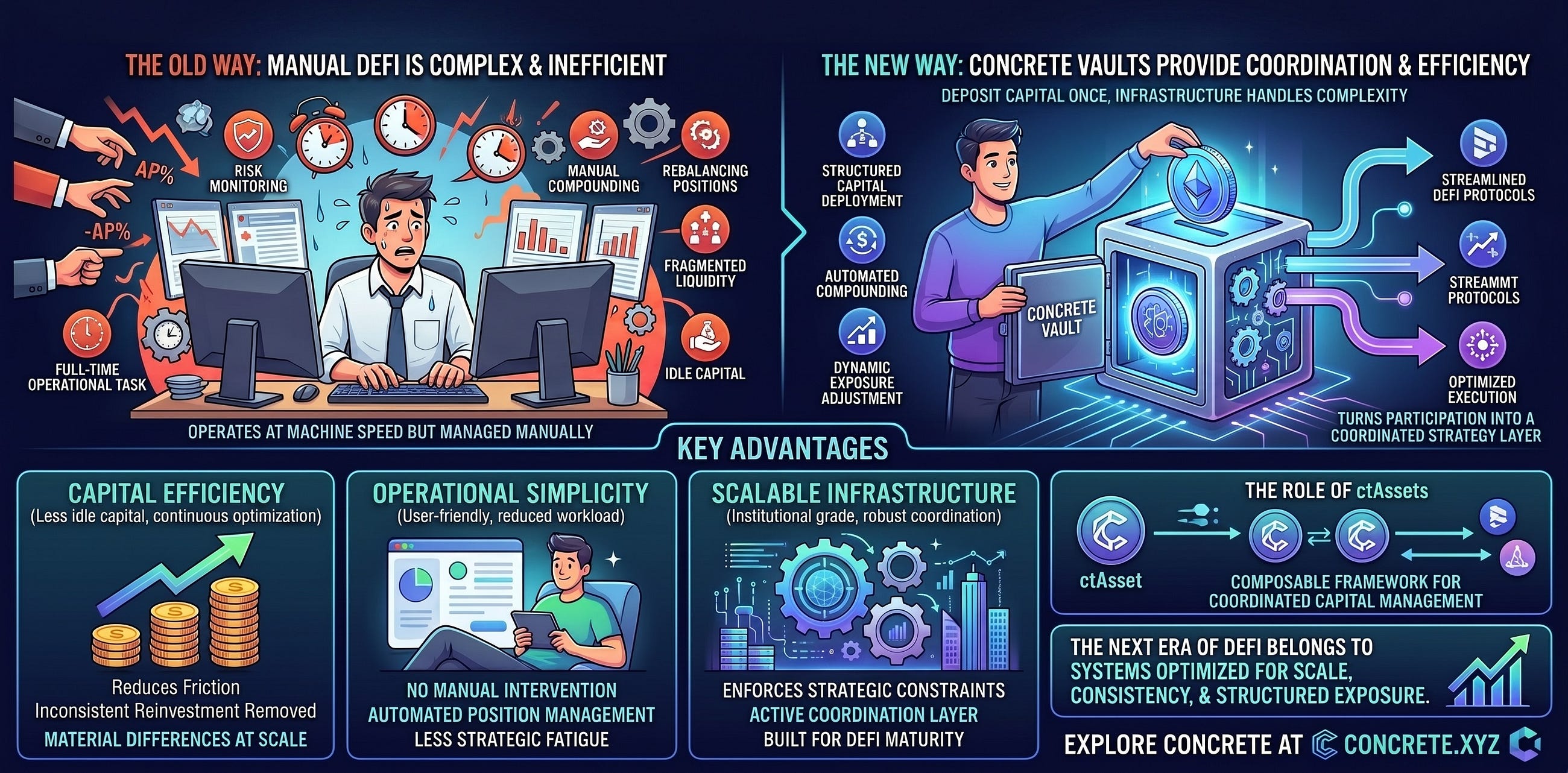 Why Concrete Vaults Matter in the Next Era of DeFi