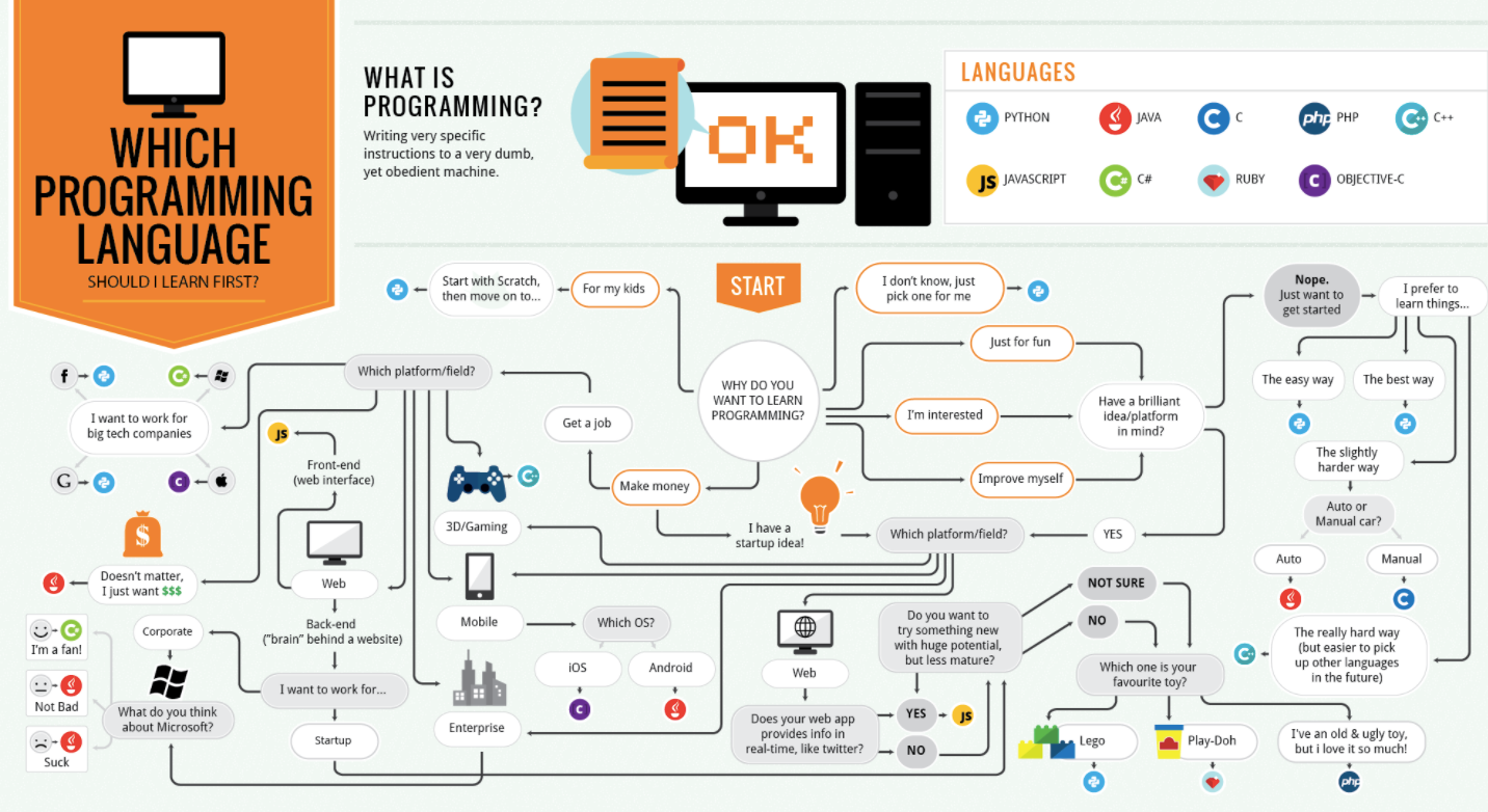 What programming language should you learn first?