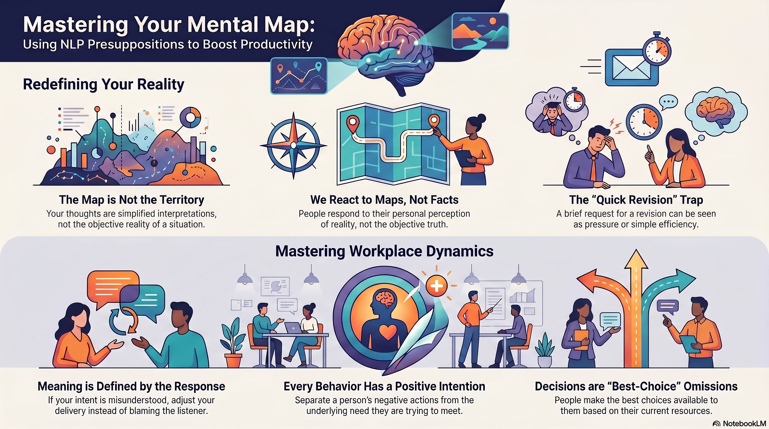 Mengelola Persepsi dan Realitas dengan NLP Presuppositions Untuk Produktivitas Kerja Bagian 1