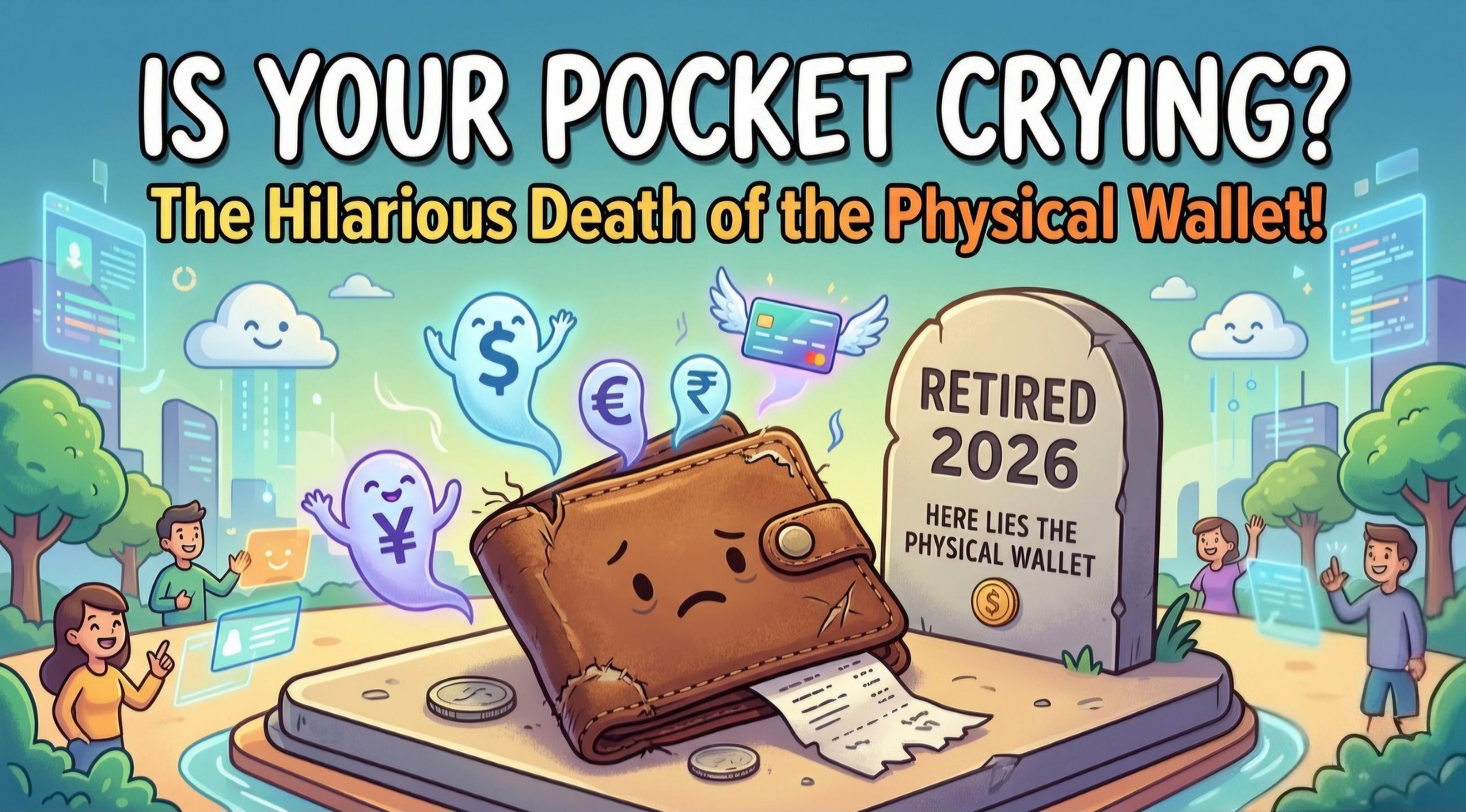 Is Your Pocket Crying?  The Hilarious Death of the Physical Wallet!