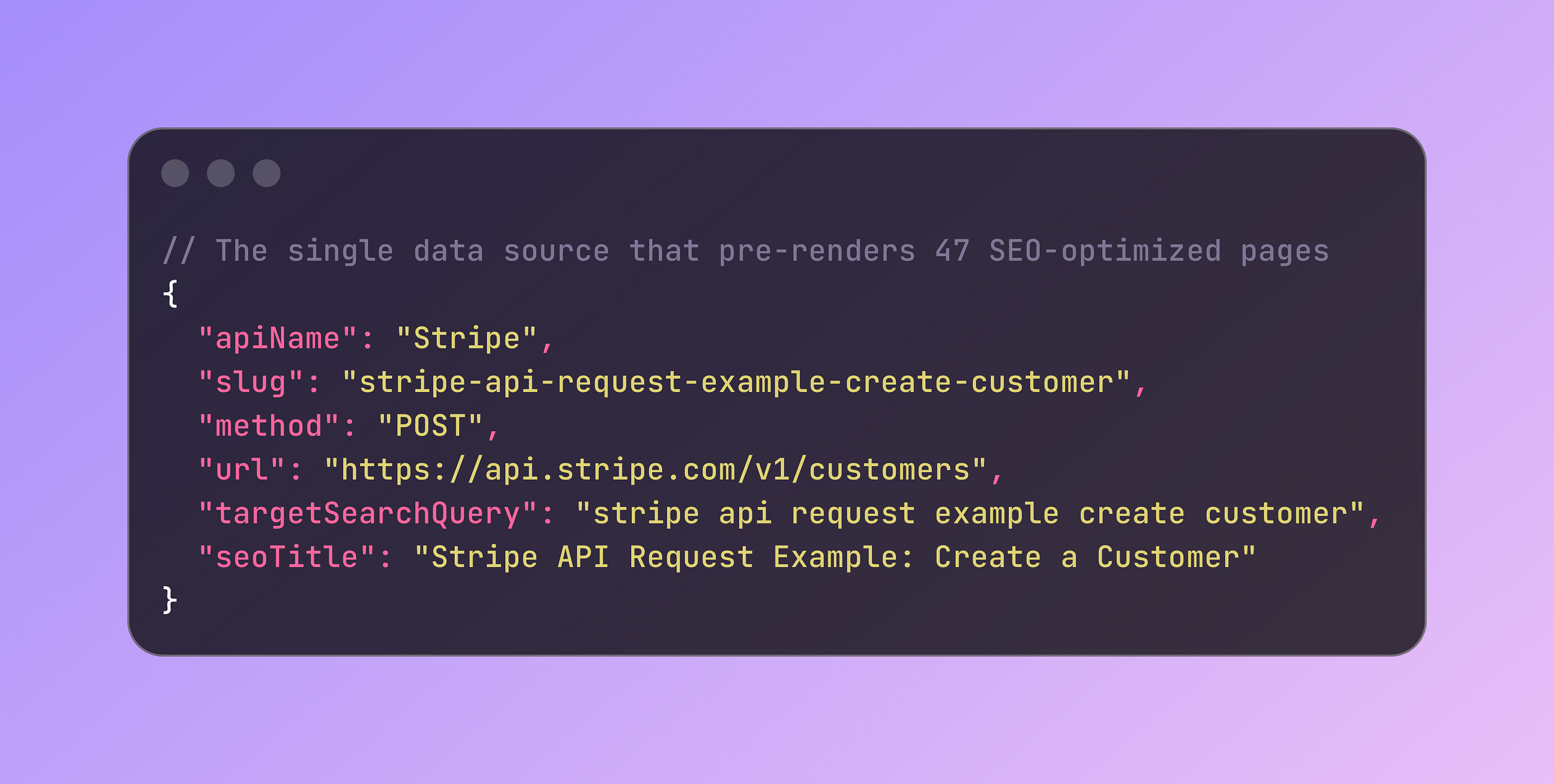 I built 47 API tutorial pages with one Next.js