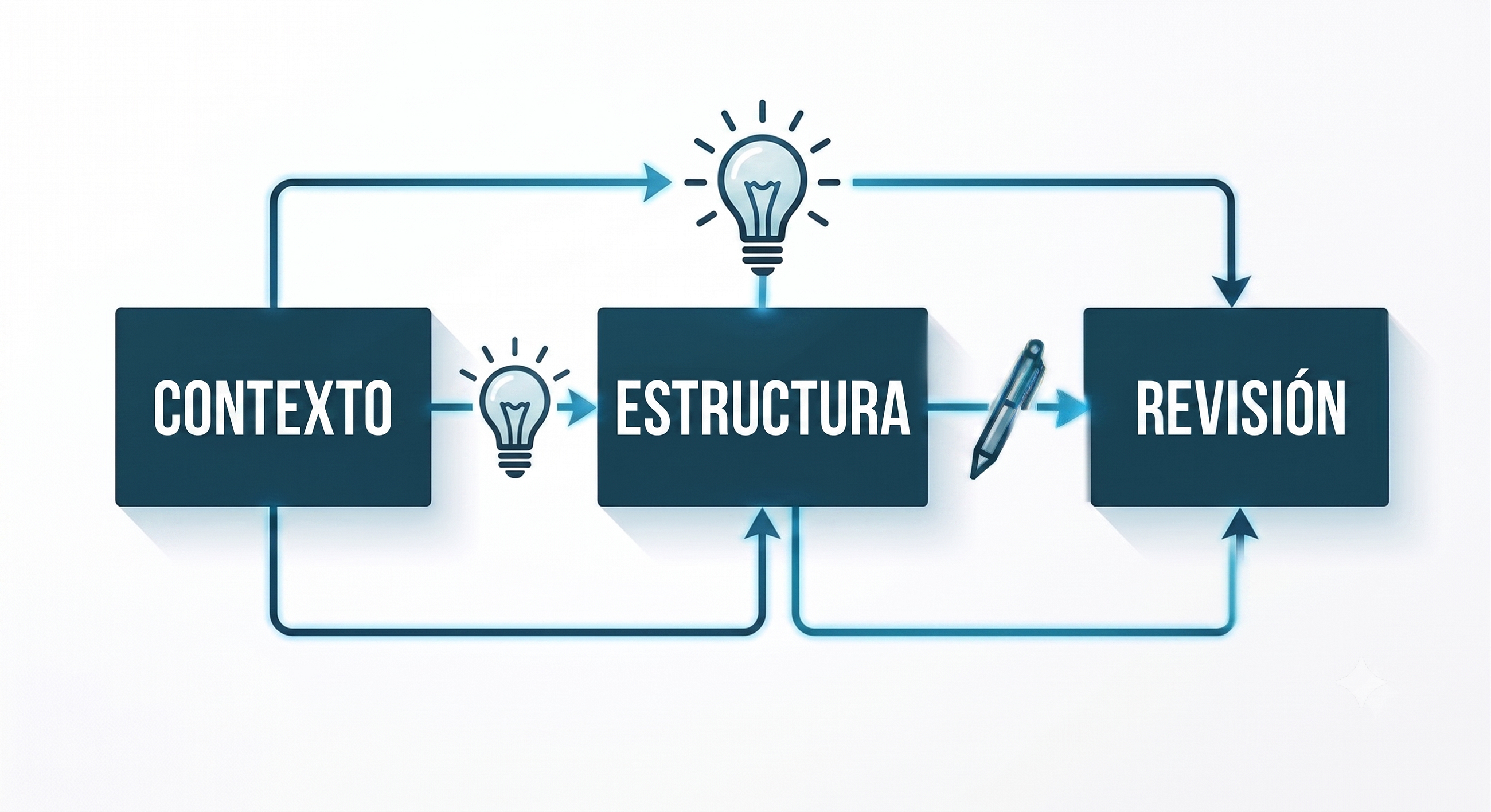 El error de novato que arruina tus textos con IA (y el framework de 3 bloques para solucionarlo)