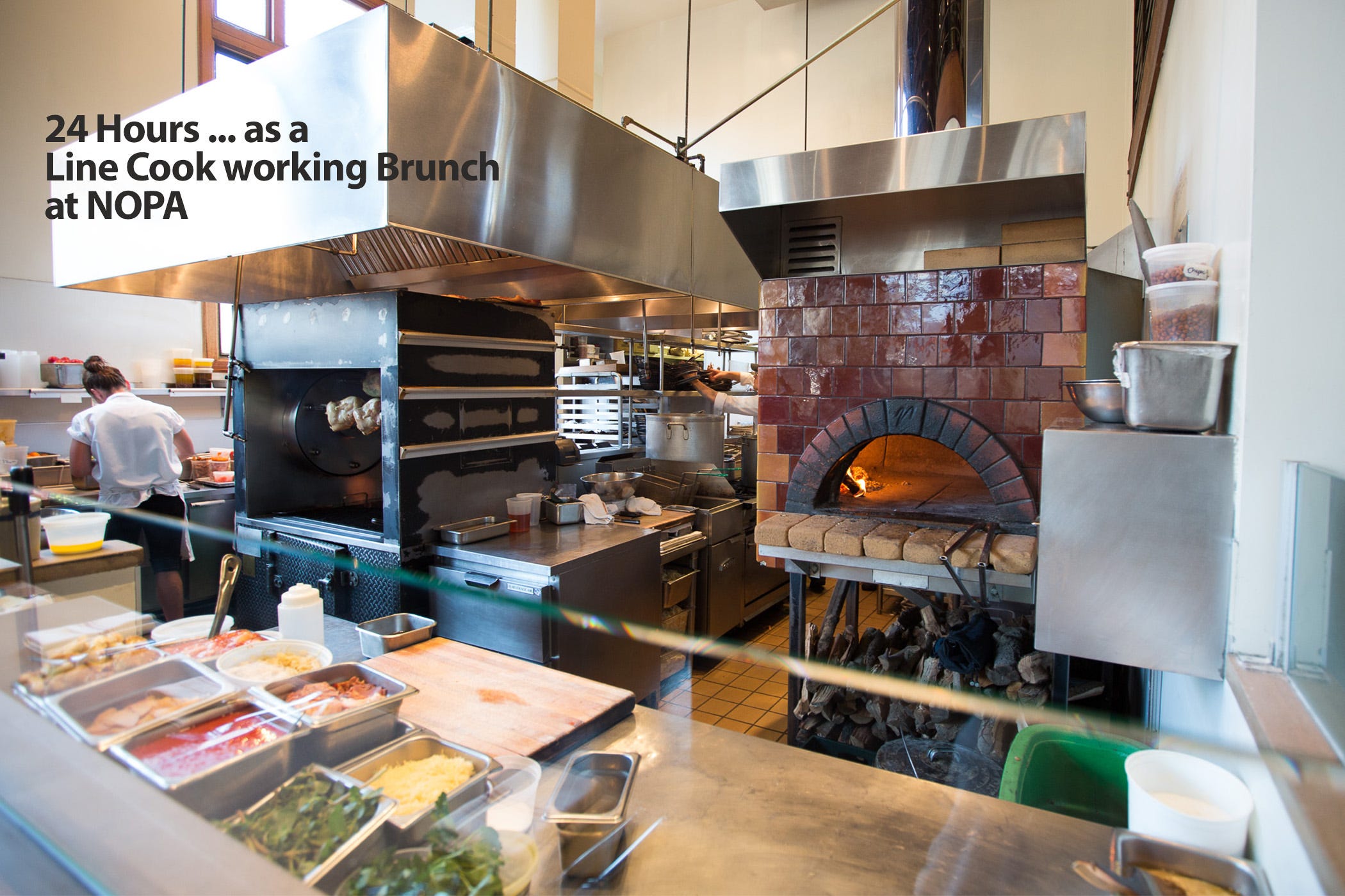 24 Hours As A Line Cook Working Brunch At NOPA SF Cooking Medium