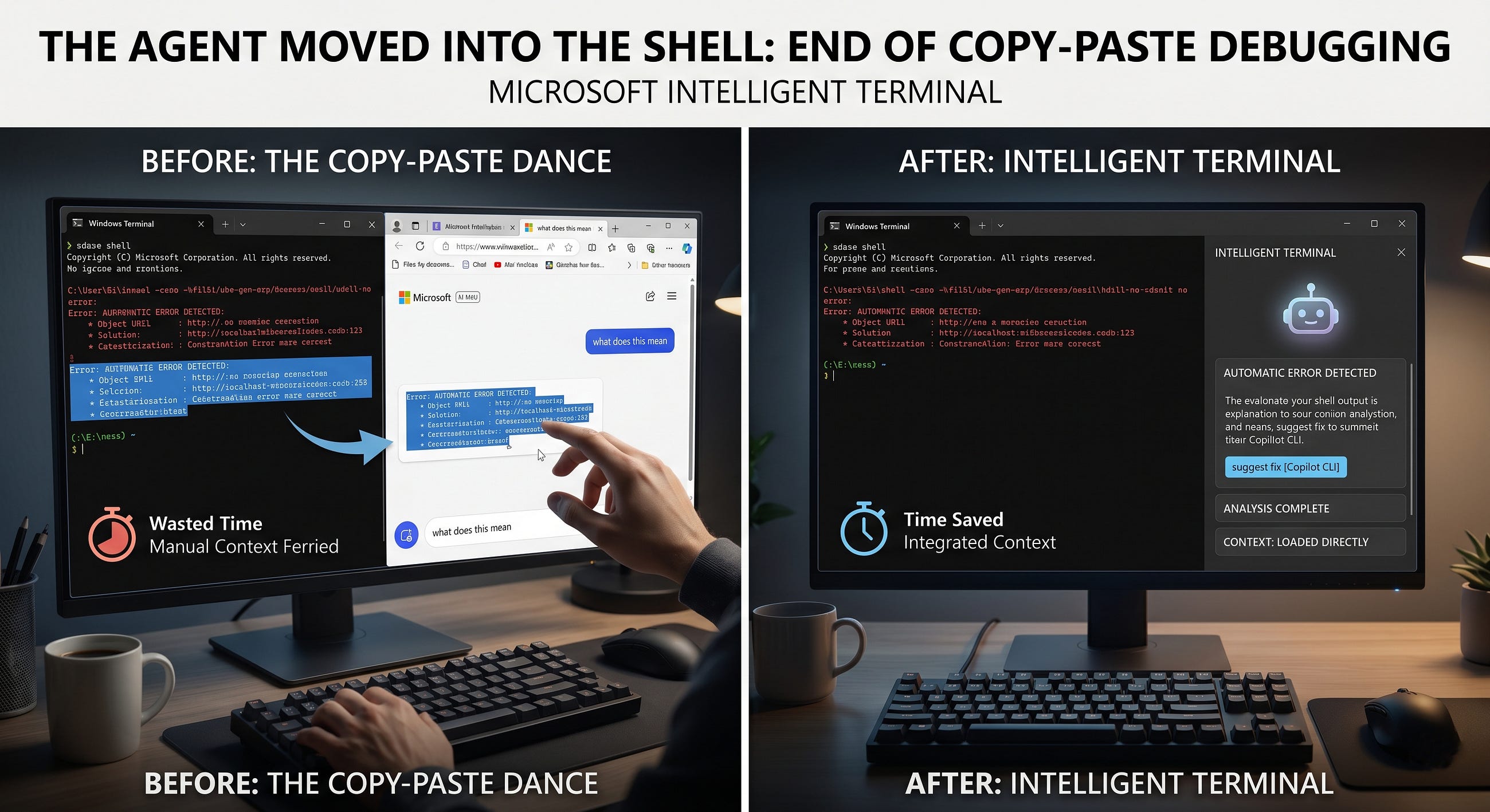 The Agent Moved Into the Shell: Microsoft’s Intelligent Terminal and the Quiet End of Copy-Paste…