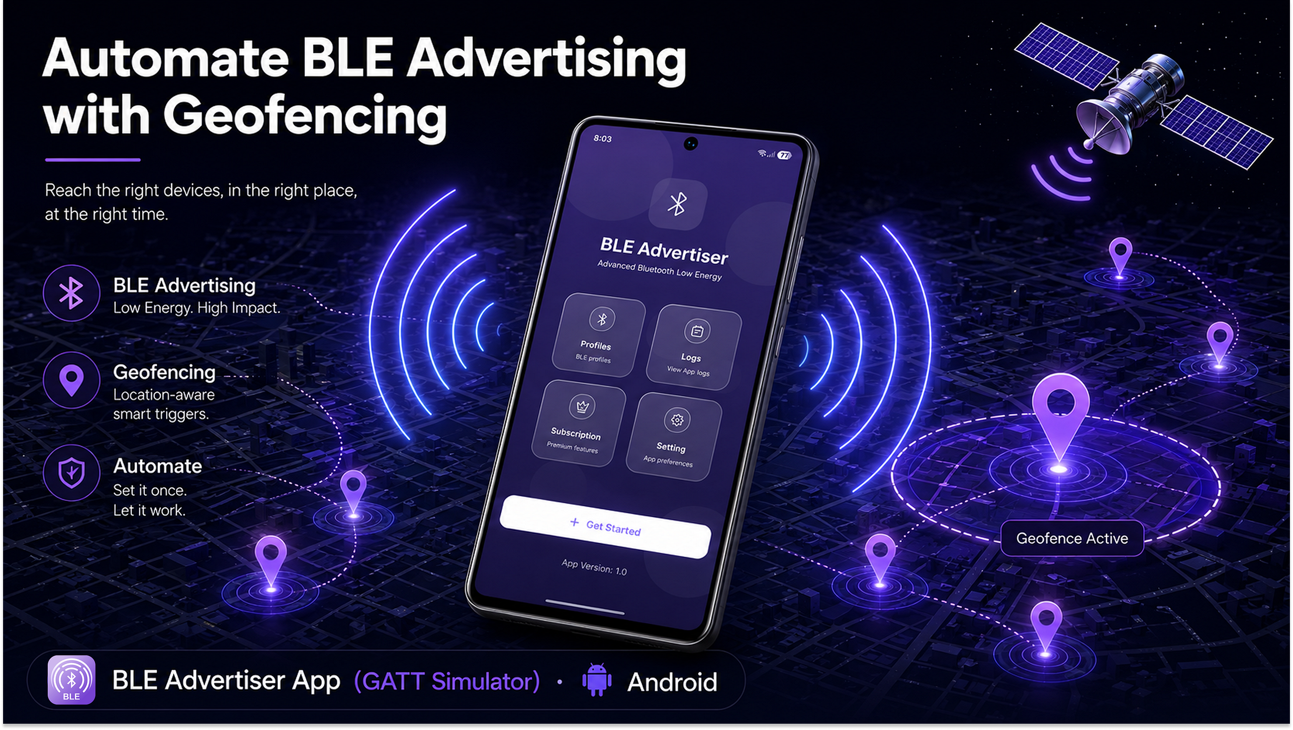 Automating BLE Advertising with Geofencing Triggers on Android — A Developer’s Game Changer
