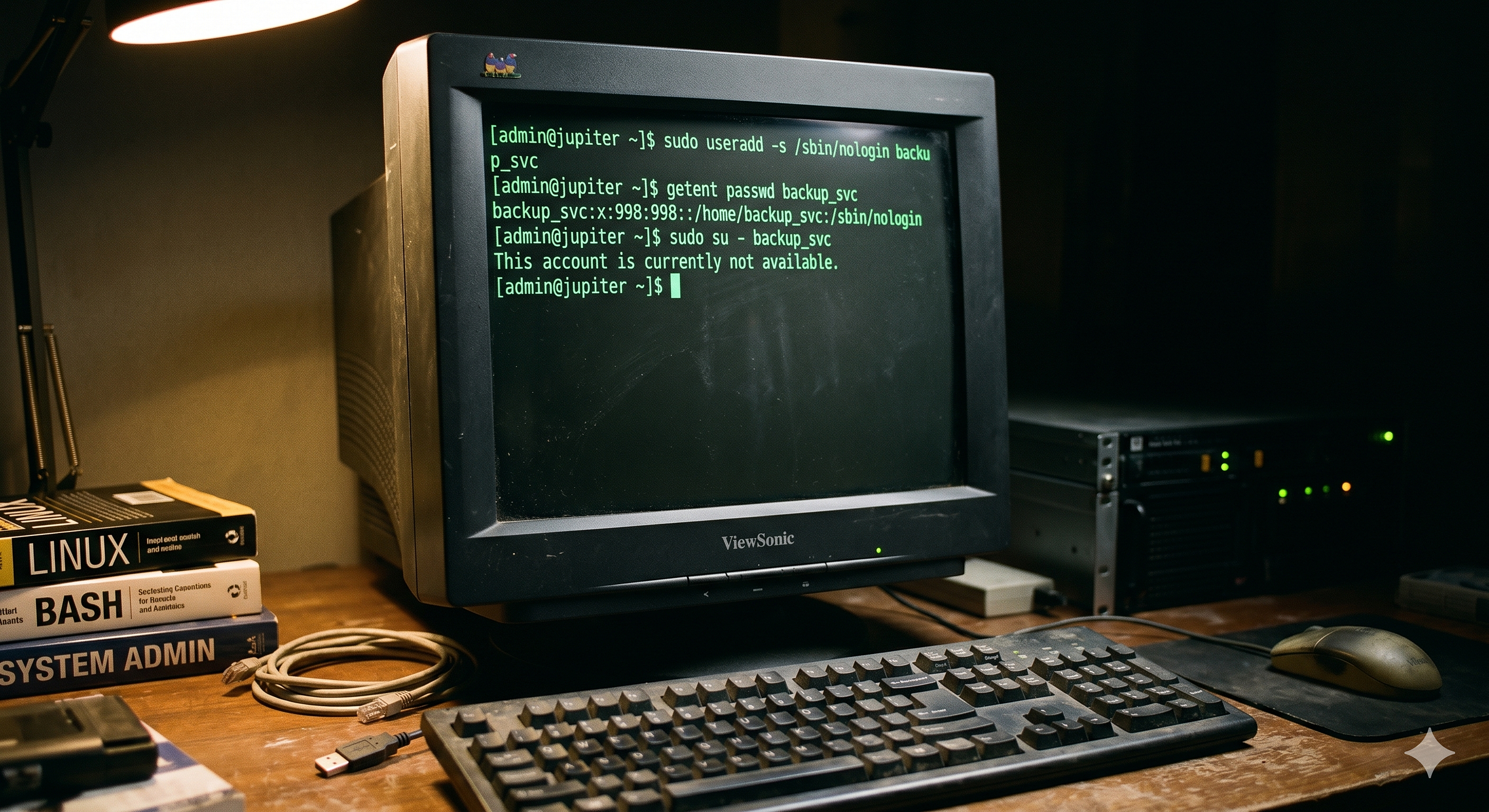 Locking Down Linux Service Accounts with Non-Interactive Shells