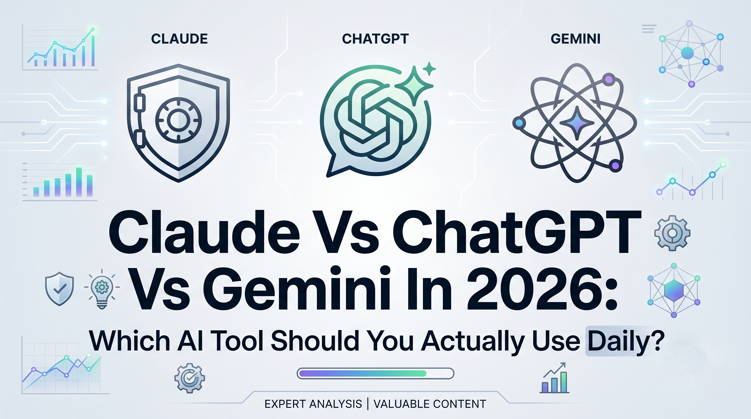 Claude Vs ChatGPT Vs Gemini In 2026: Which AI Tool Should You Actually Use Daily?
