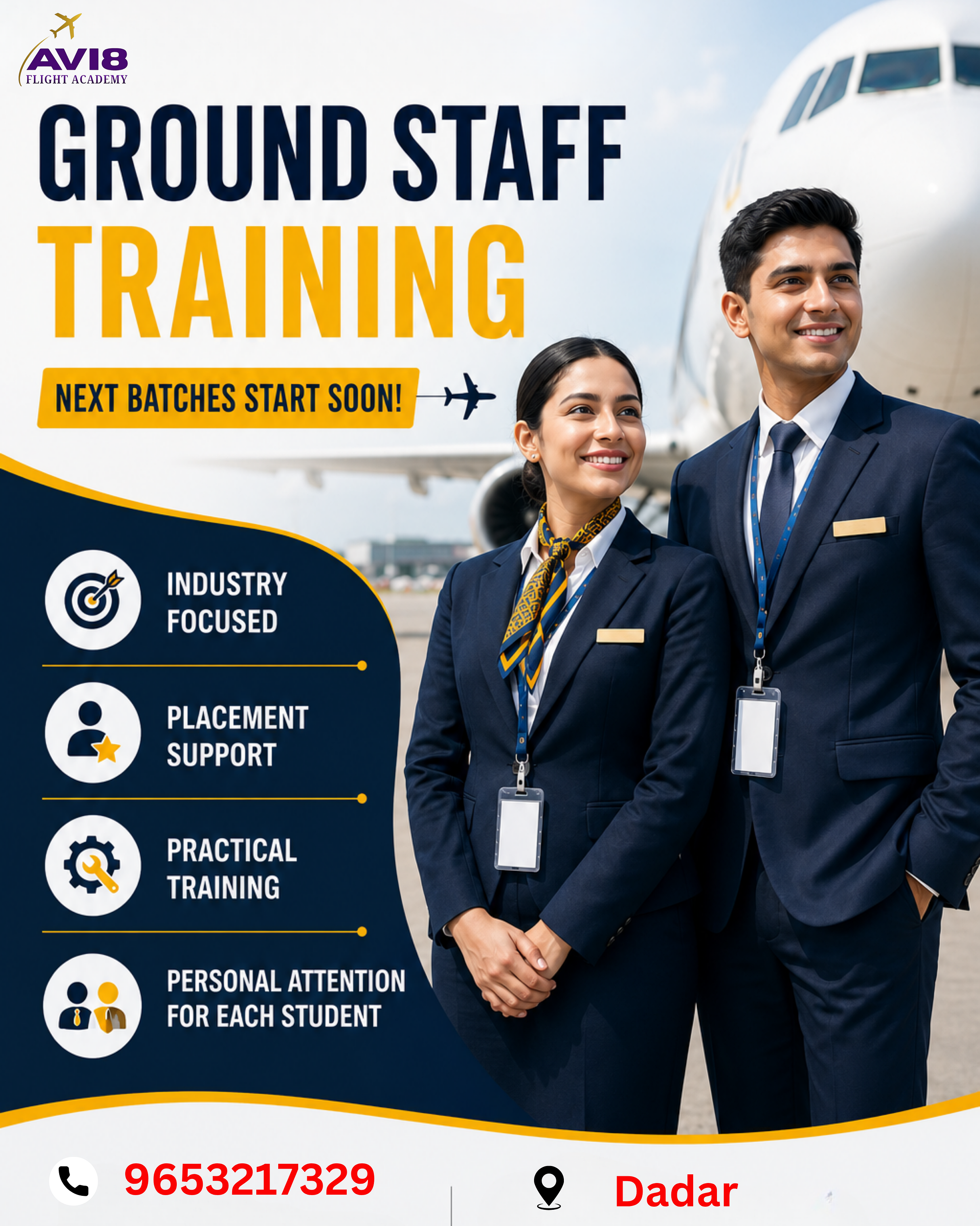 How to Start a Career as Airport Ground Staff-