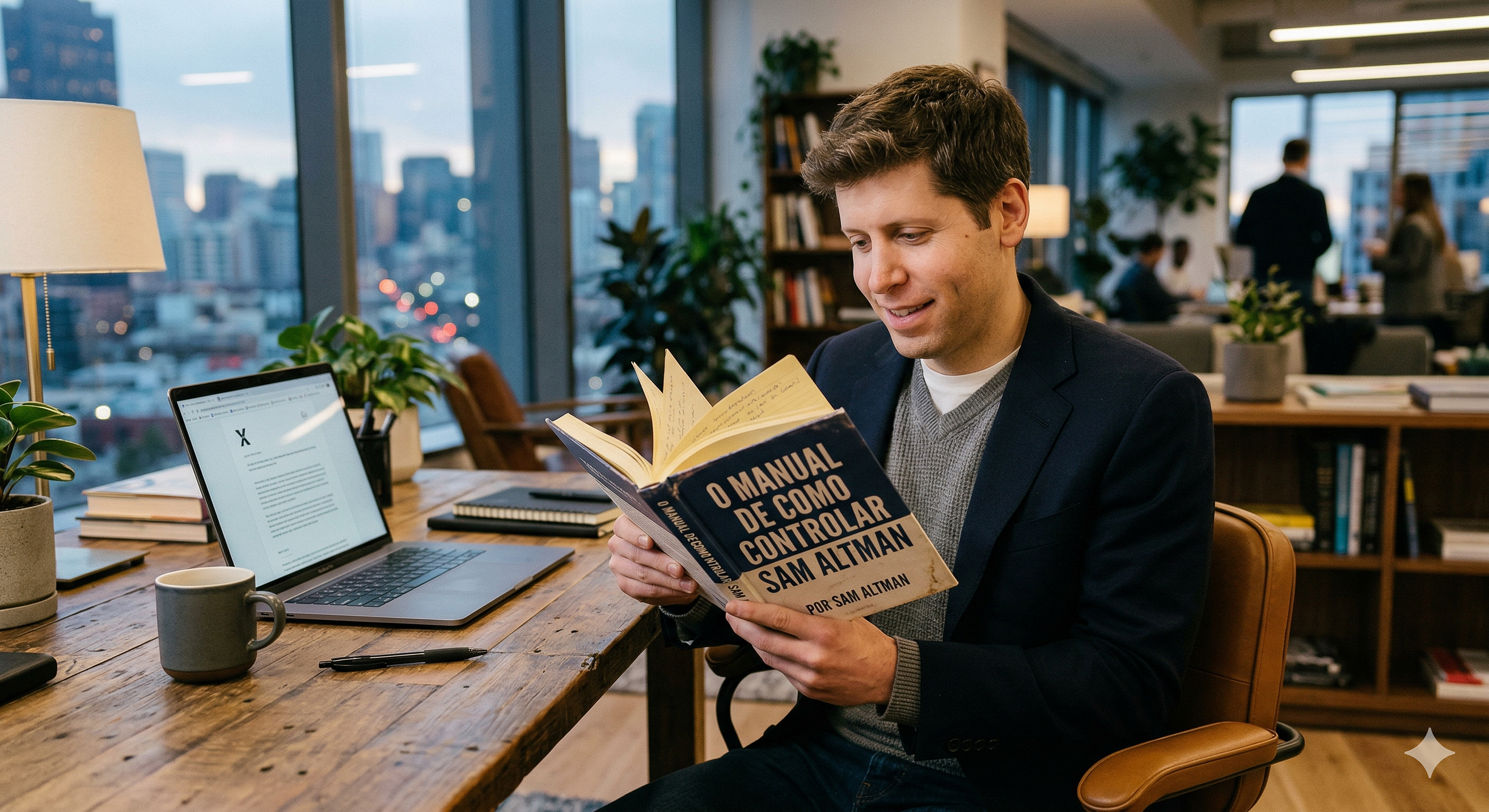 Sam Altman acabou de publicar o manual de como controlar Sam Altman