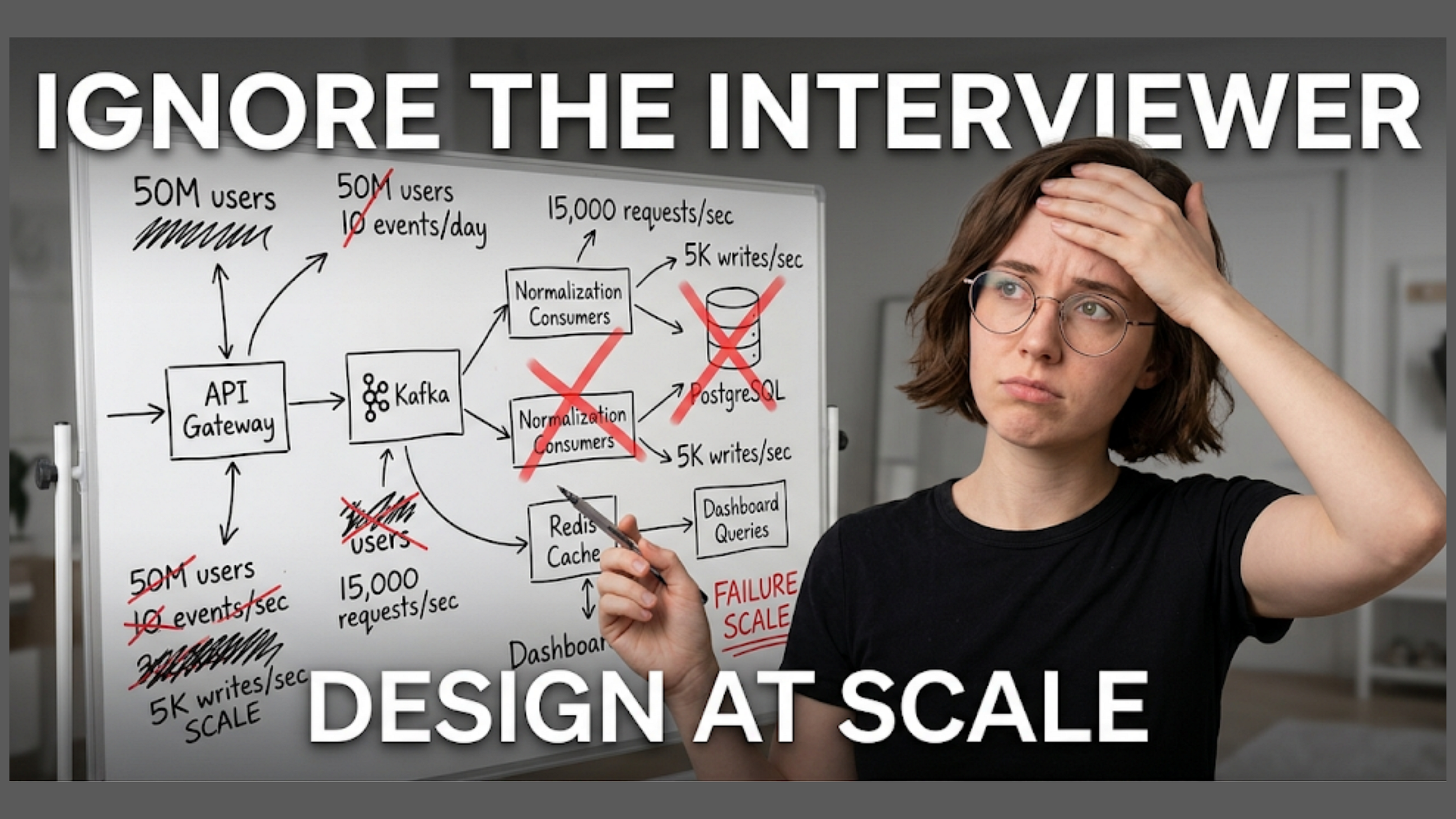 I Designed a System for 50M Users That Would Have Crashed at 5K users