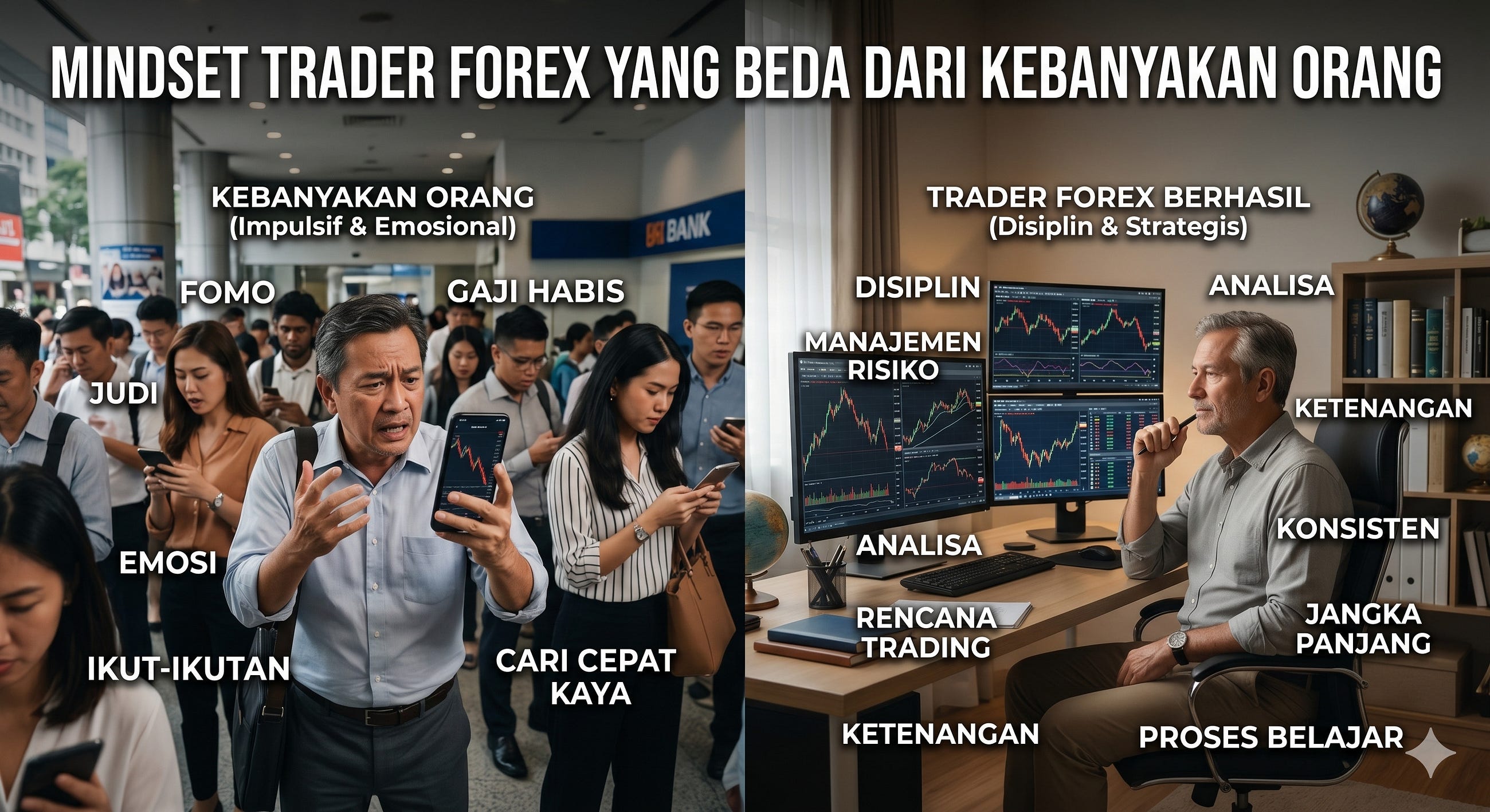 The Forex Trader Mindset That Separates Successful Traders From Everyone Else