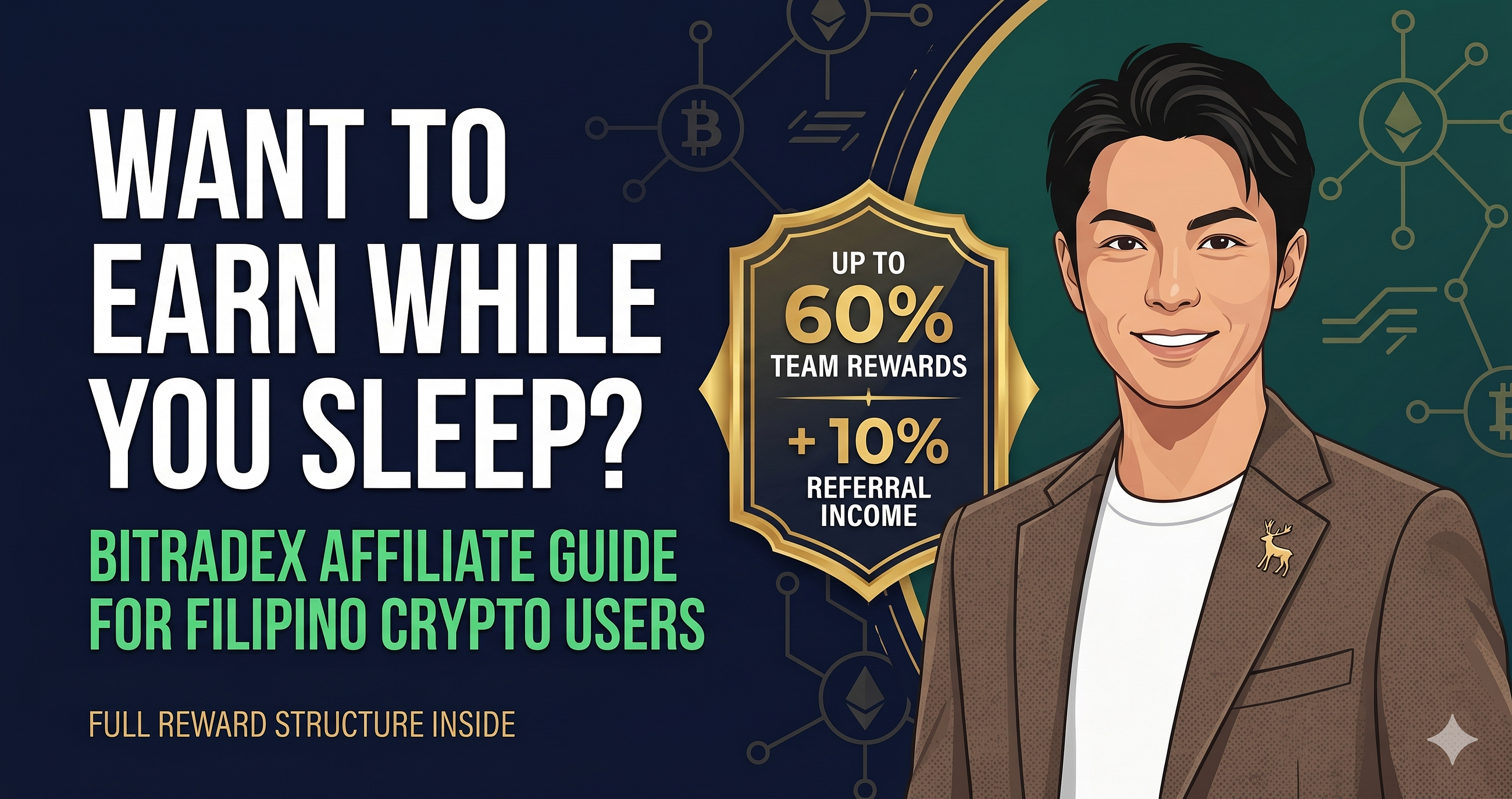 Want to Earn While You Sleep? Here’s How to Become 
a BitradeX Affiliate in the Philippines