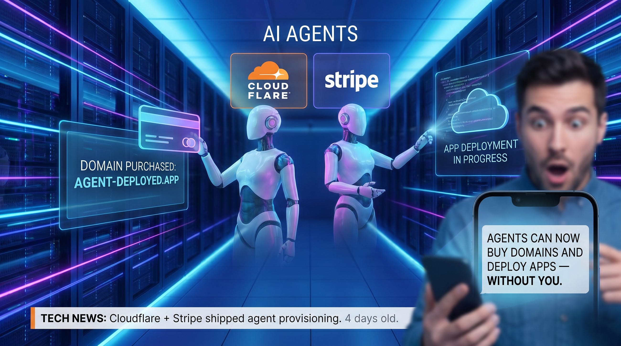 An AI Agent Just Bought My Domain, Spun Up My Cloudflare, and Deployed My Code in 14 Minutes.