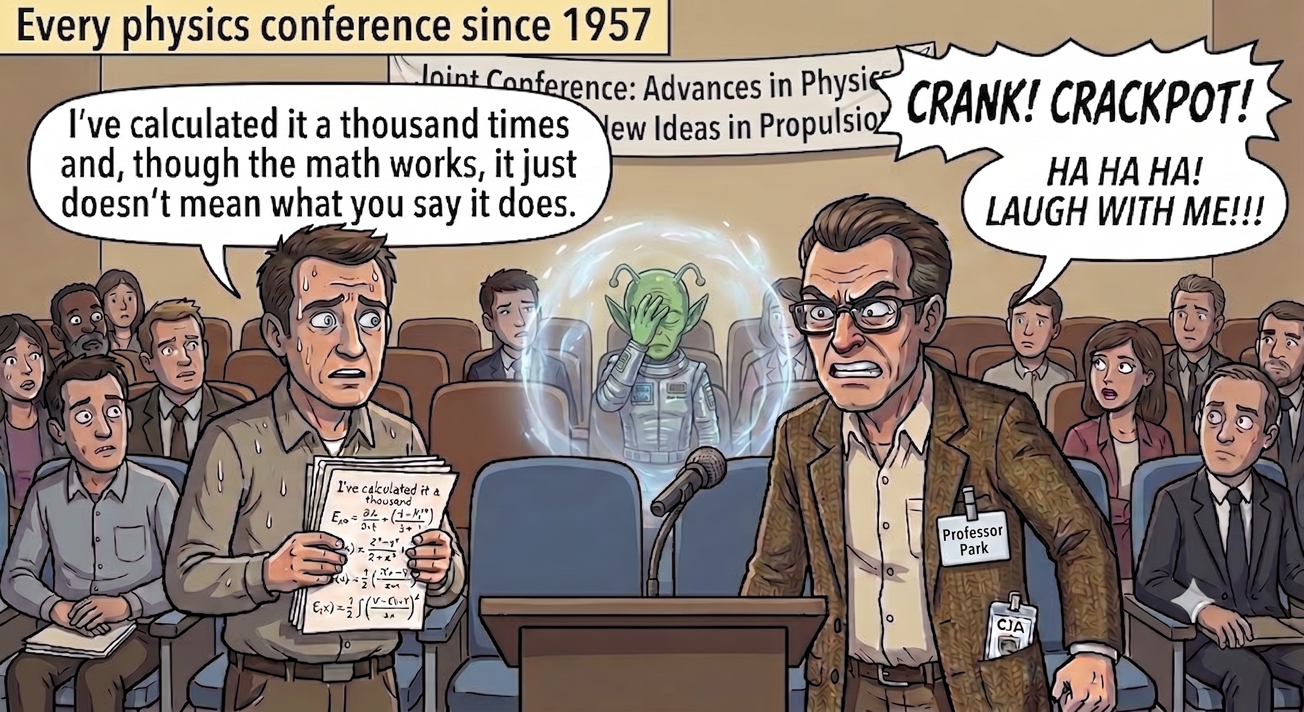 UAP Disinformation Was Also Physics Disinformation